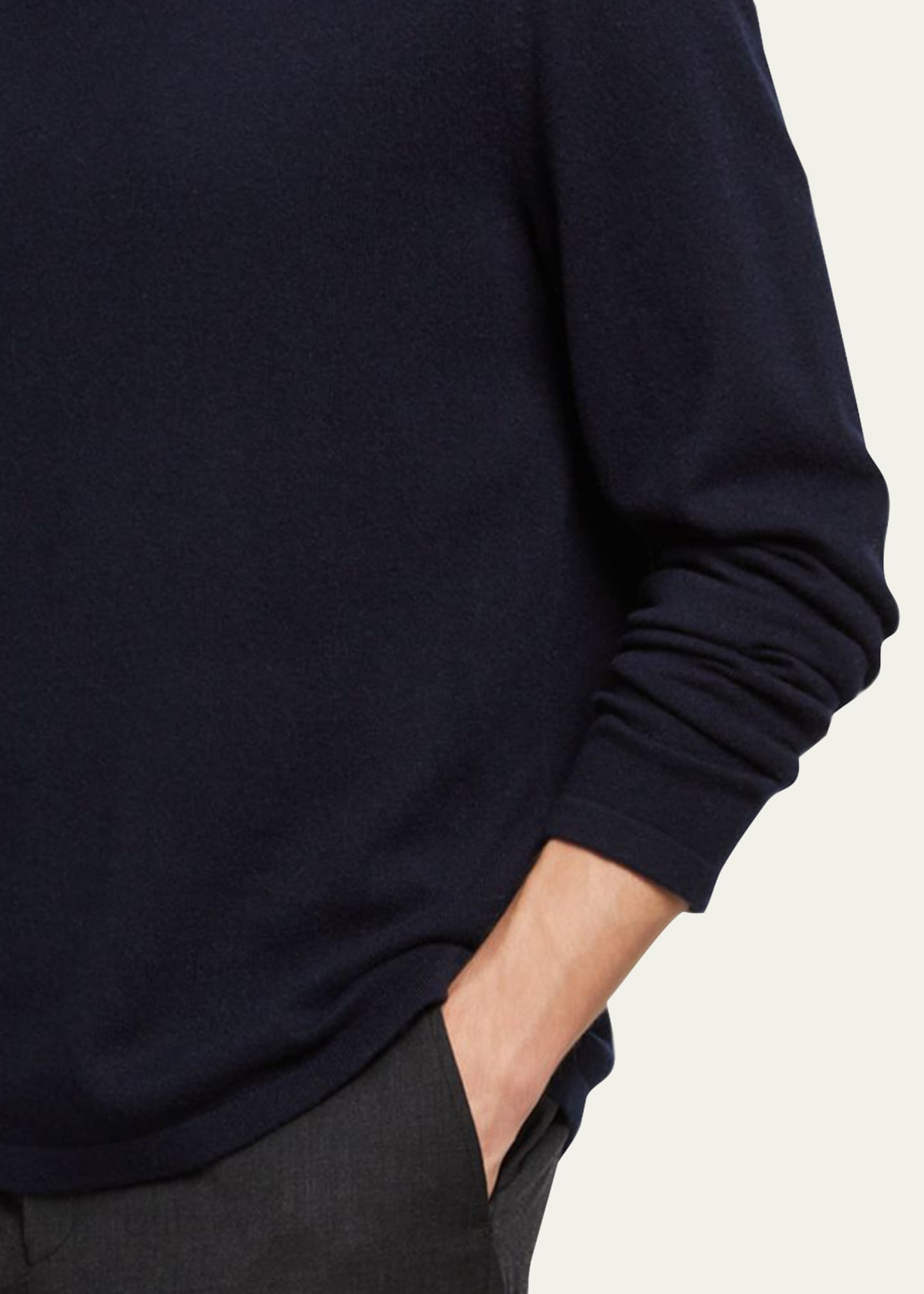 Vince Men's Cashmere Crewneck Sweater Image 5 of 5