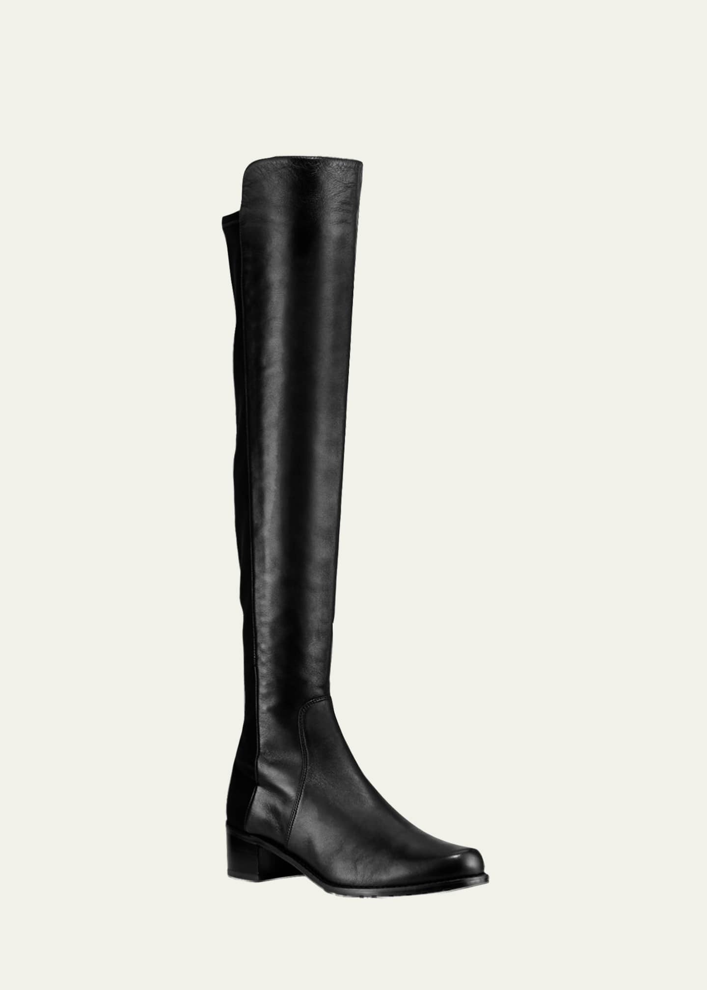 Stuart Weitzman Reserve Stretch Suede Knee Boots Bergdorf Goodman