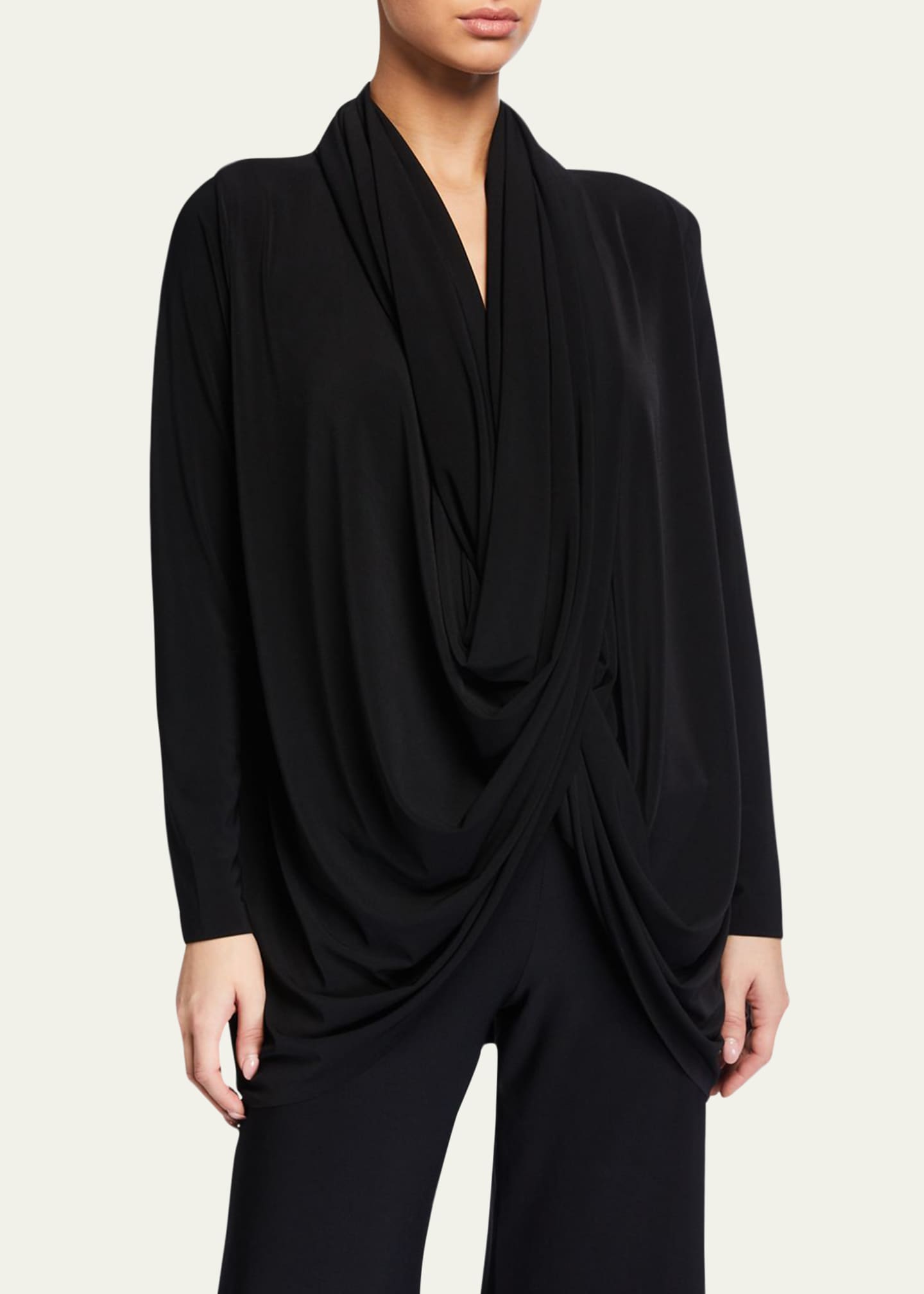 Jersey wrap cardigan clearance
