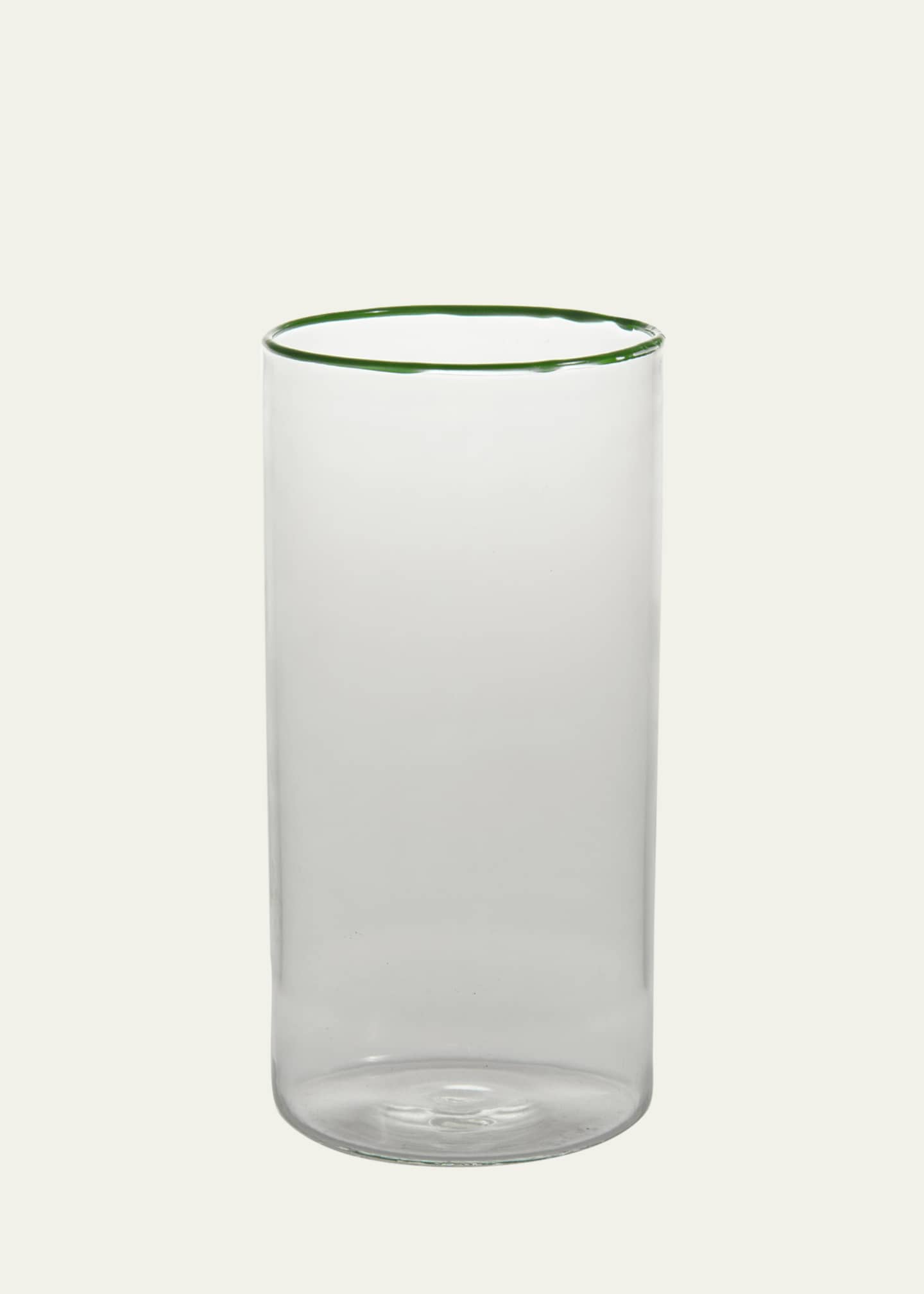 Tuttoattaccato Dark Green Highball Glass