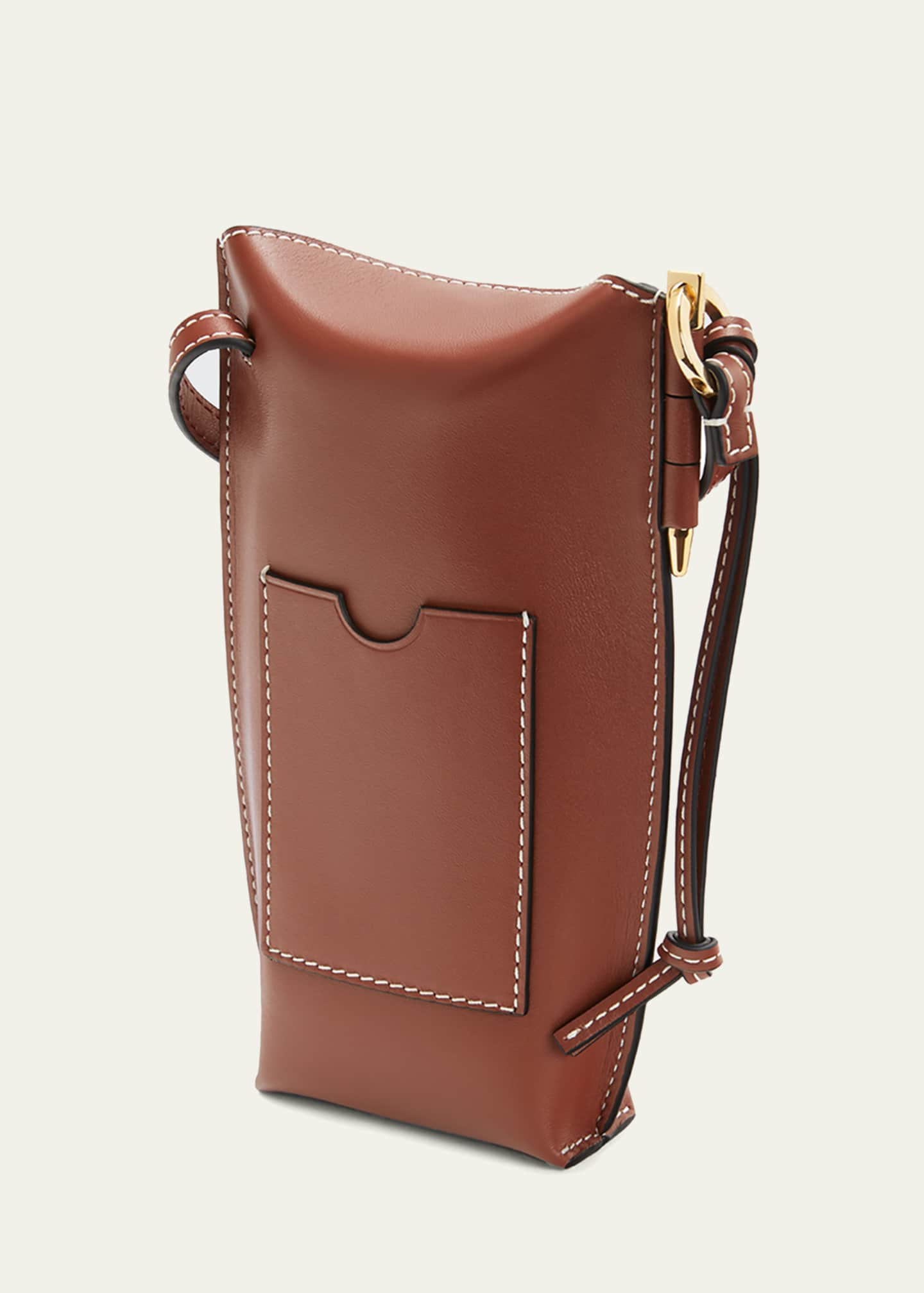 Loewe Gate Handle Bucket Bag - Brown Bucket Bags, Handbags