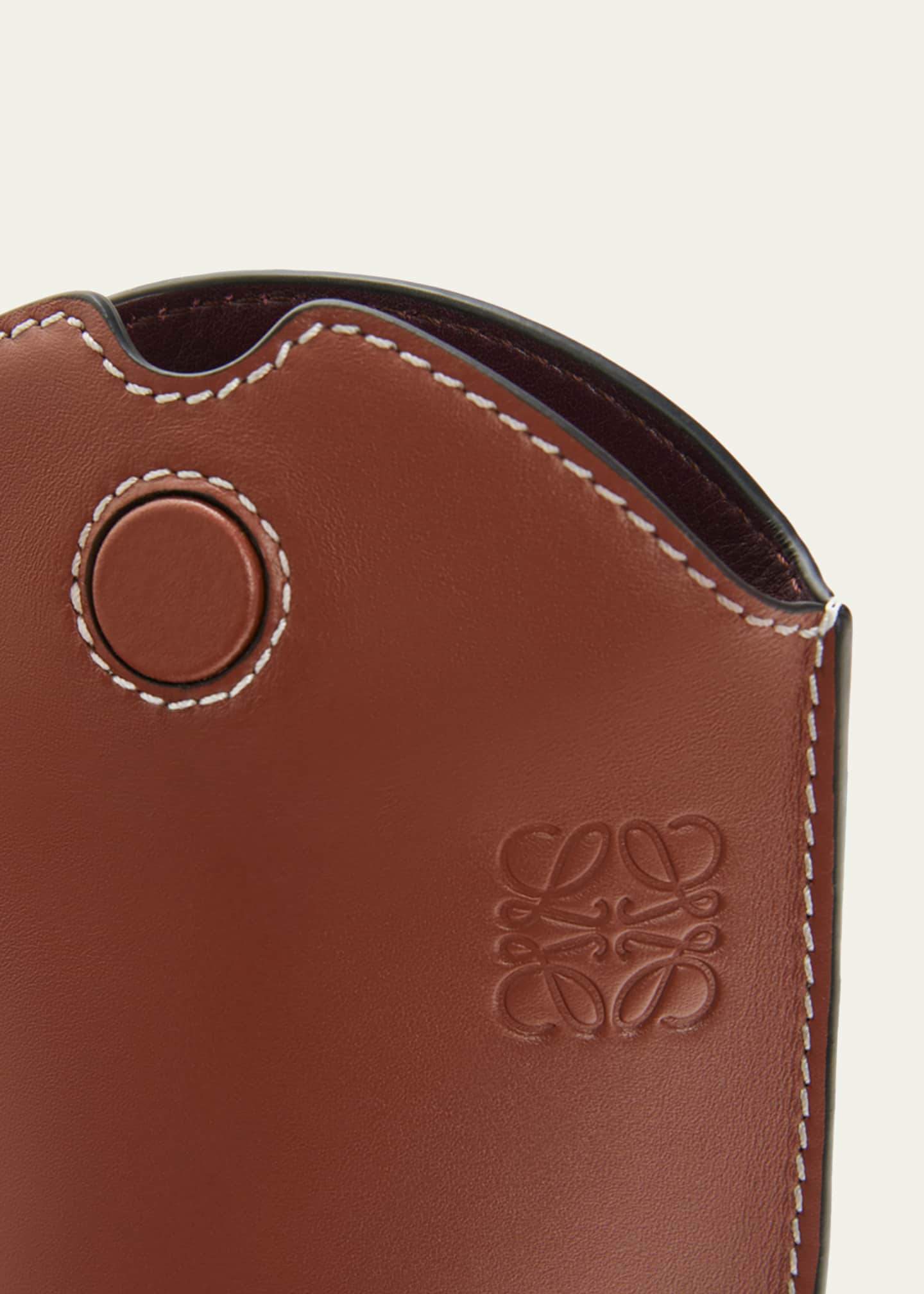 Gate bucket leather handbag Loewe Black in Leather - 31939269