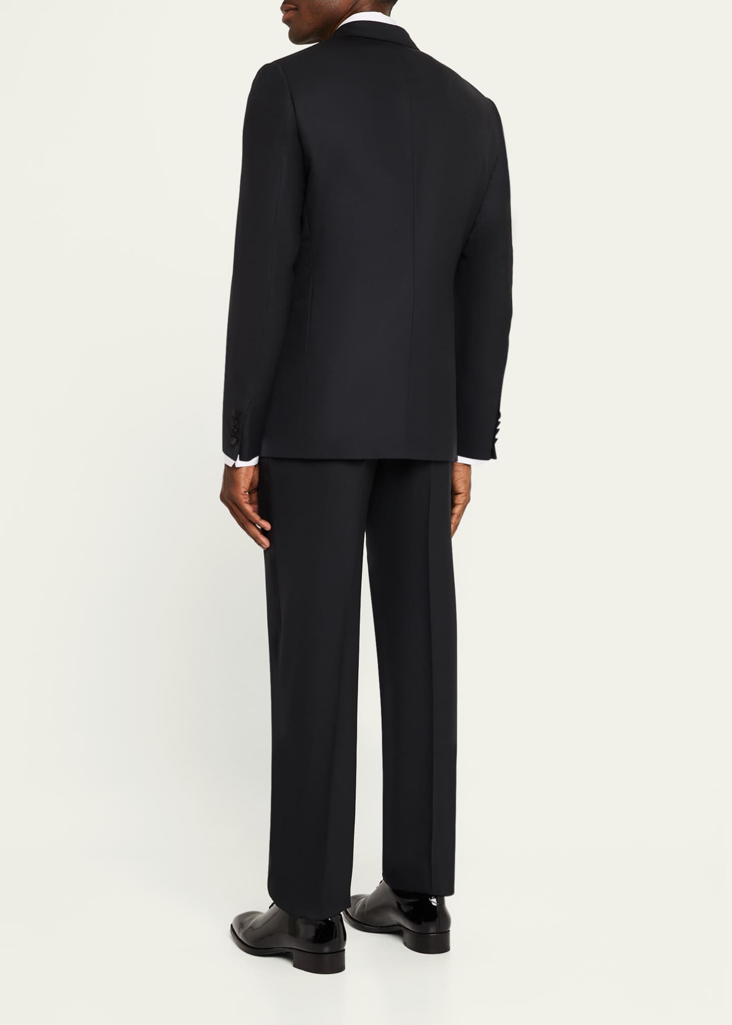 Brioni Men's Solid Wool Tuxedo Image 3 of 8