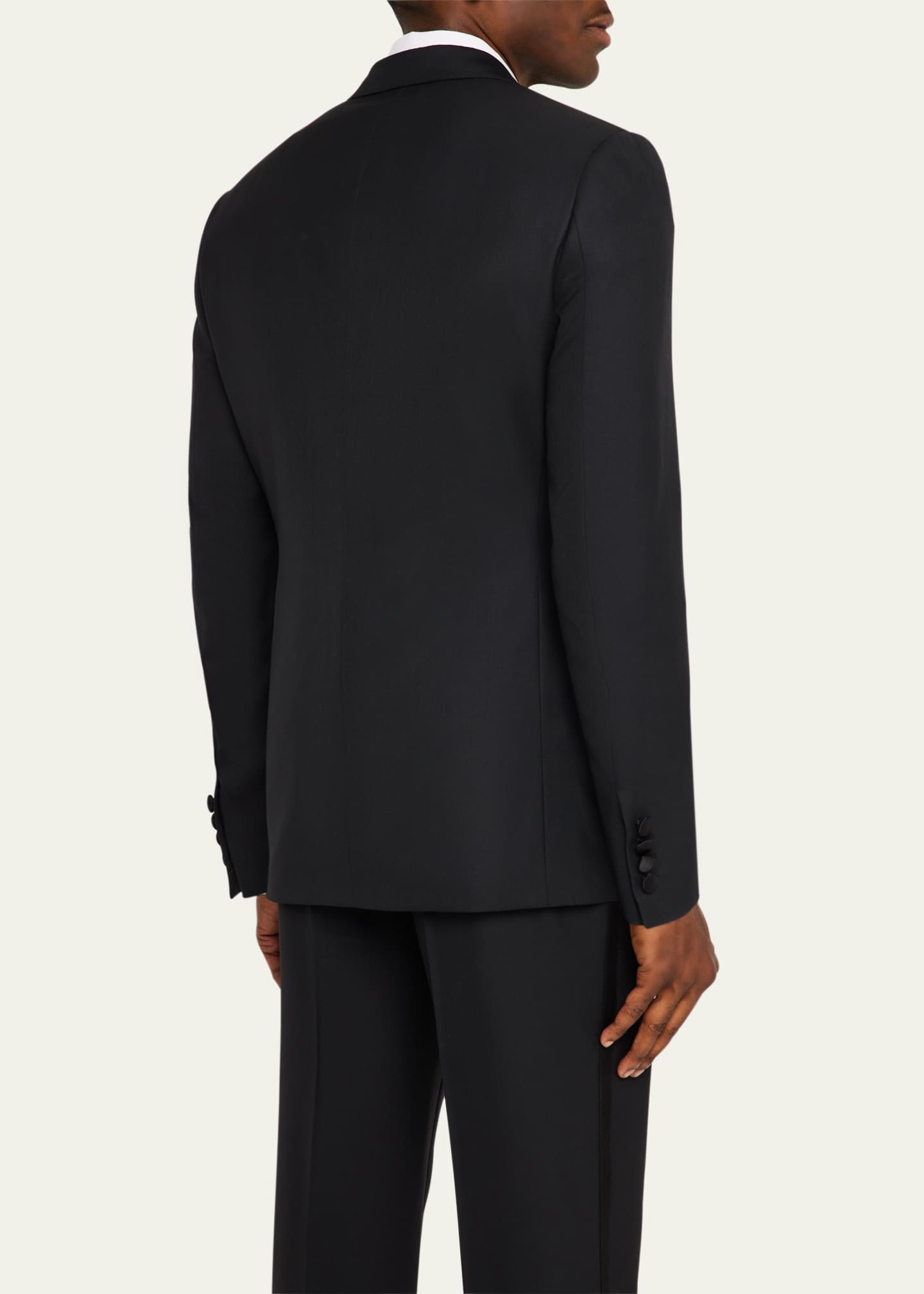 Brioni Men's Solid Wool Tuxedo Image 5 of 8