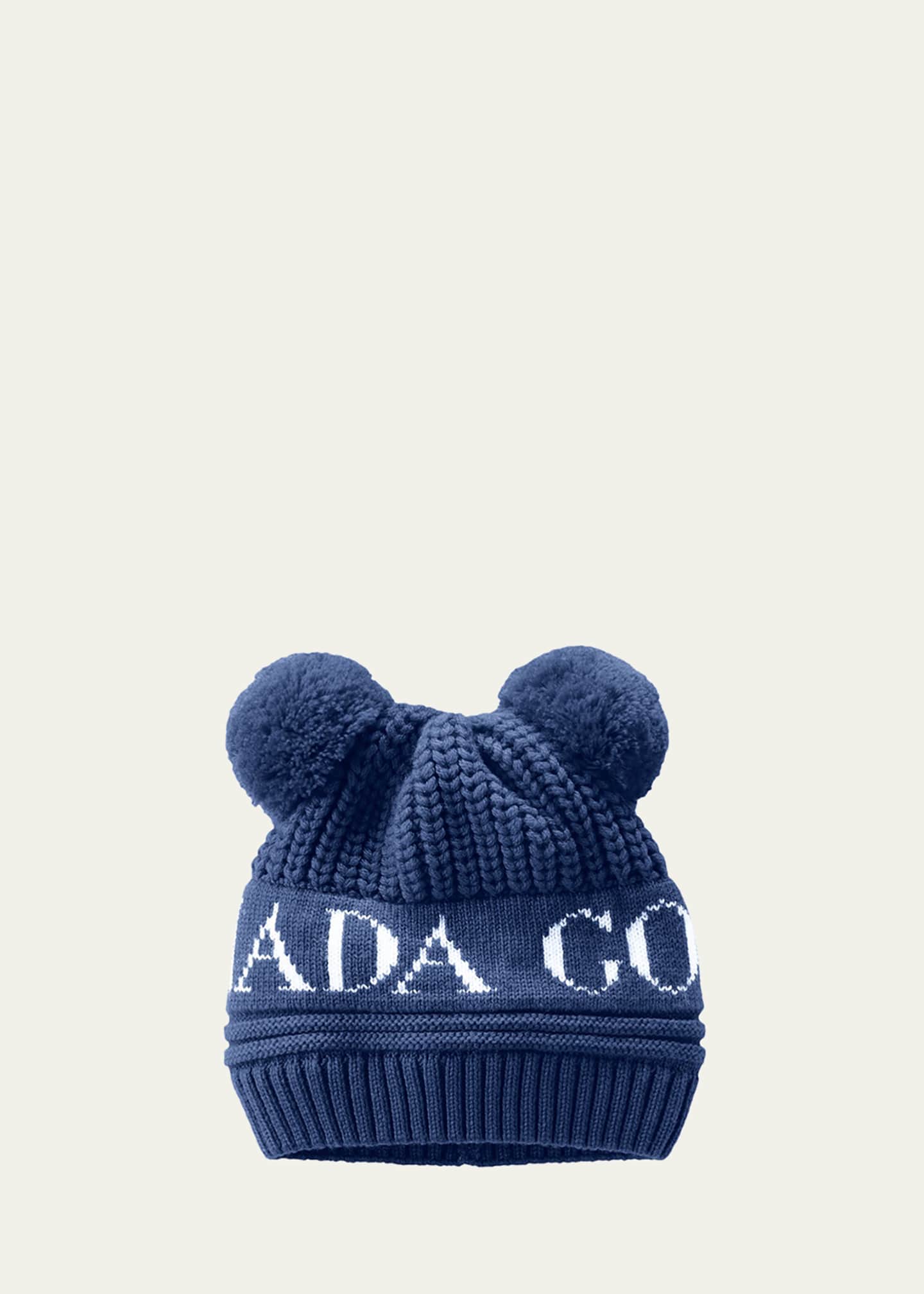 Canada goose baby hat hotsell