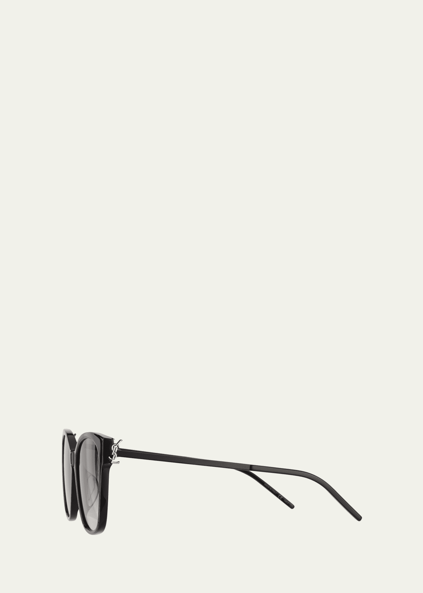 Square acetate and metal sunglasses 2025