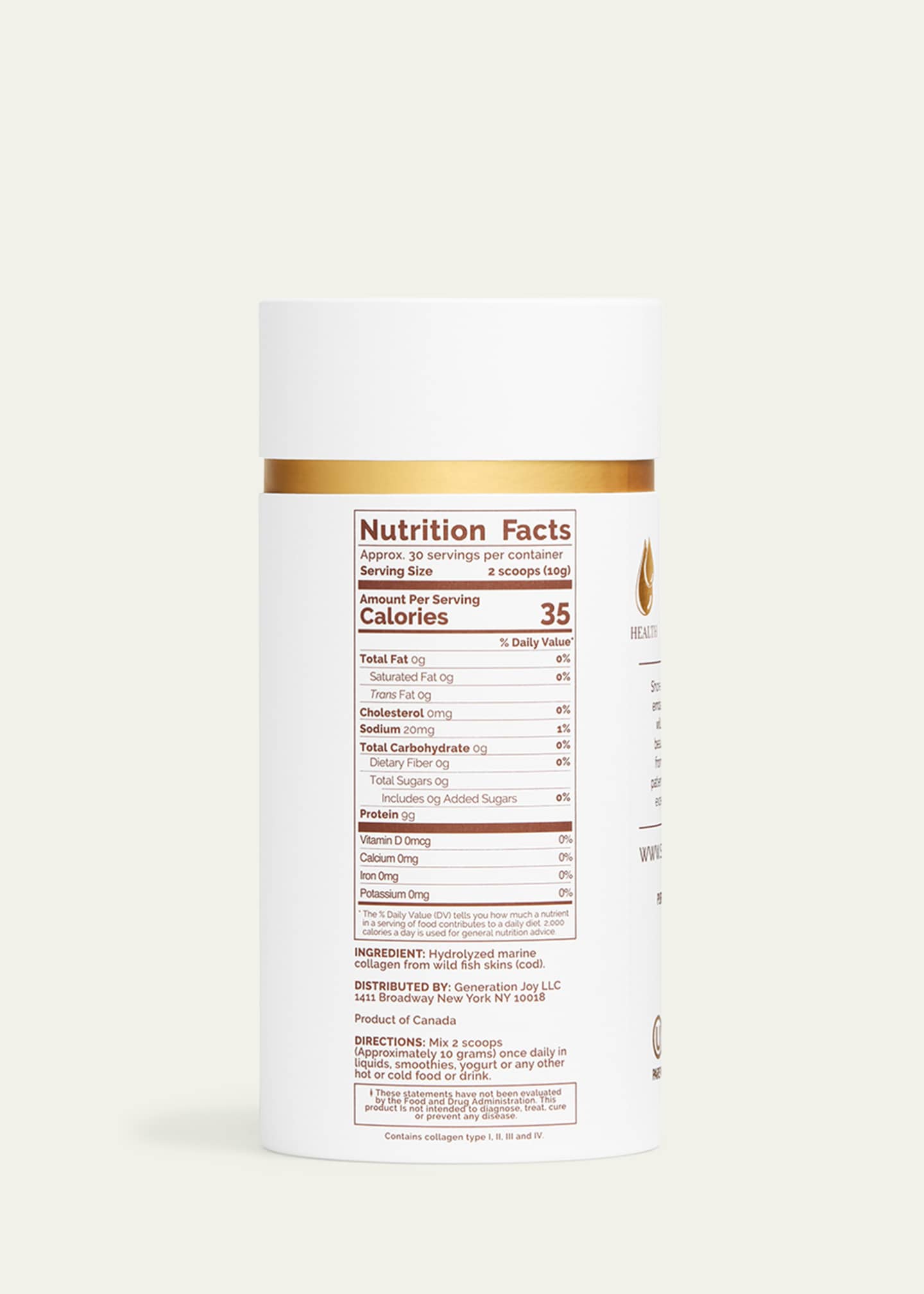 Shore Magic Premium Marine Collagen Powder, 1-Month Supply Image 2 of 4