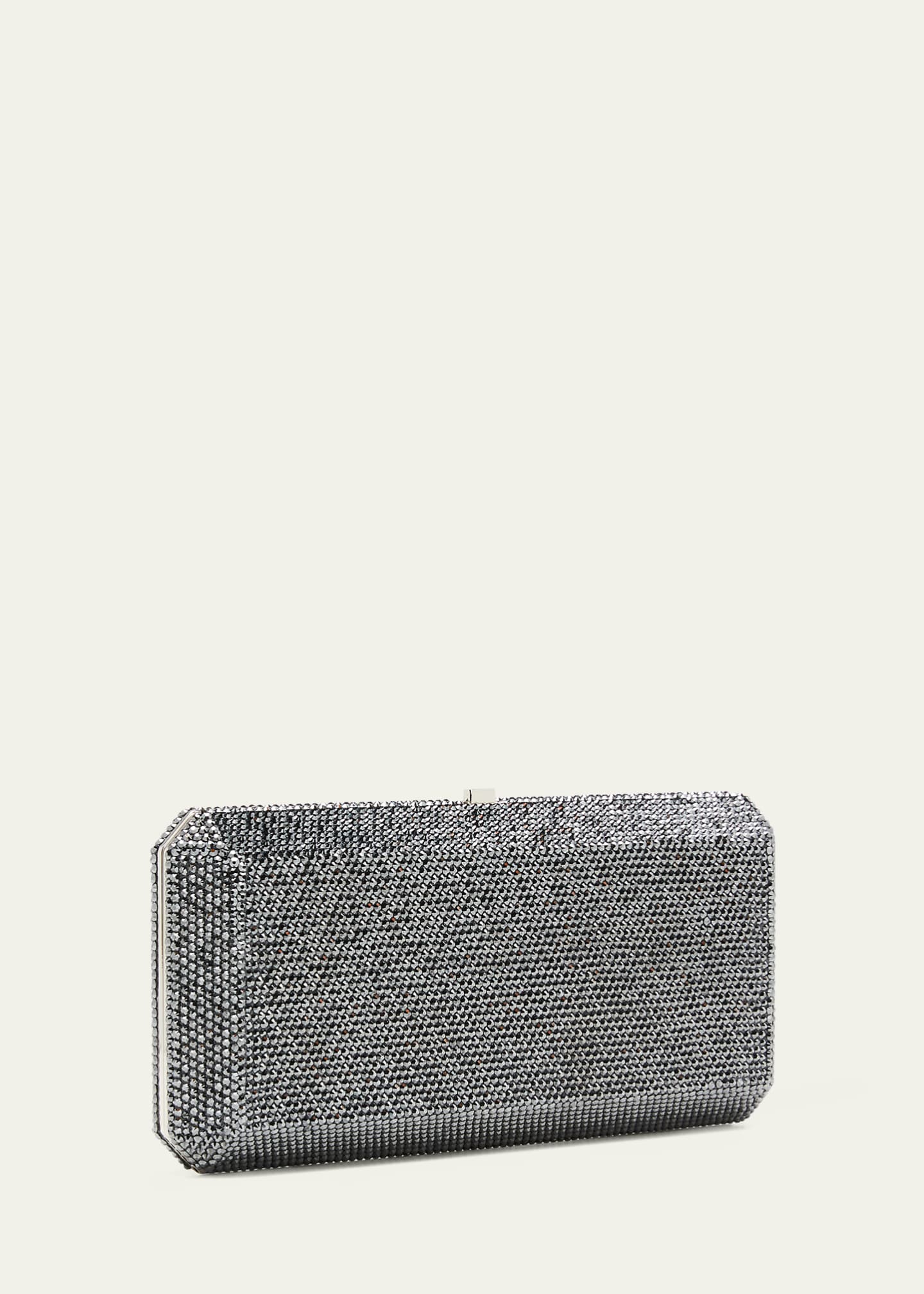 Judith Leiber Couture Slim Rectangle Fullbead Clutch Bag Image 3 of 5