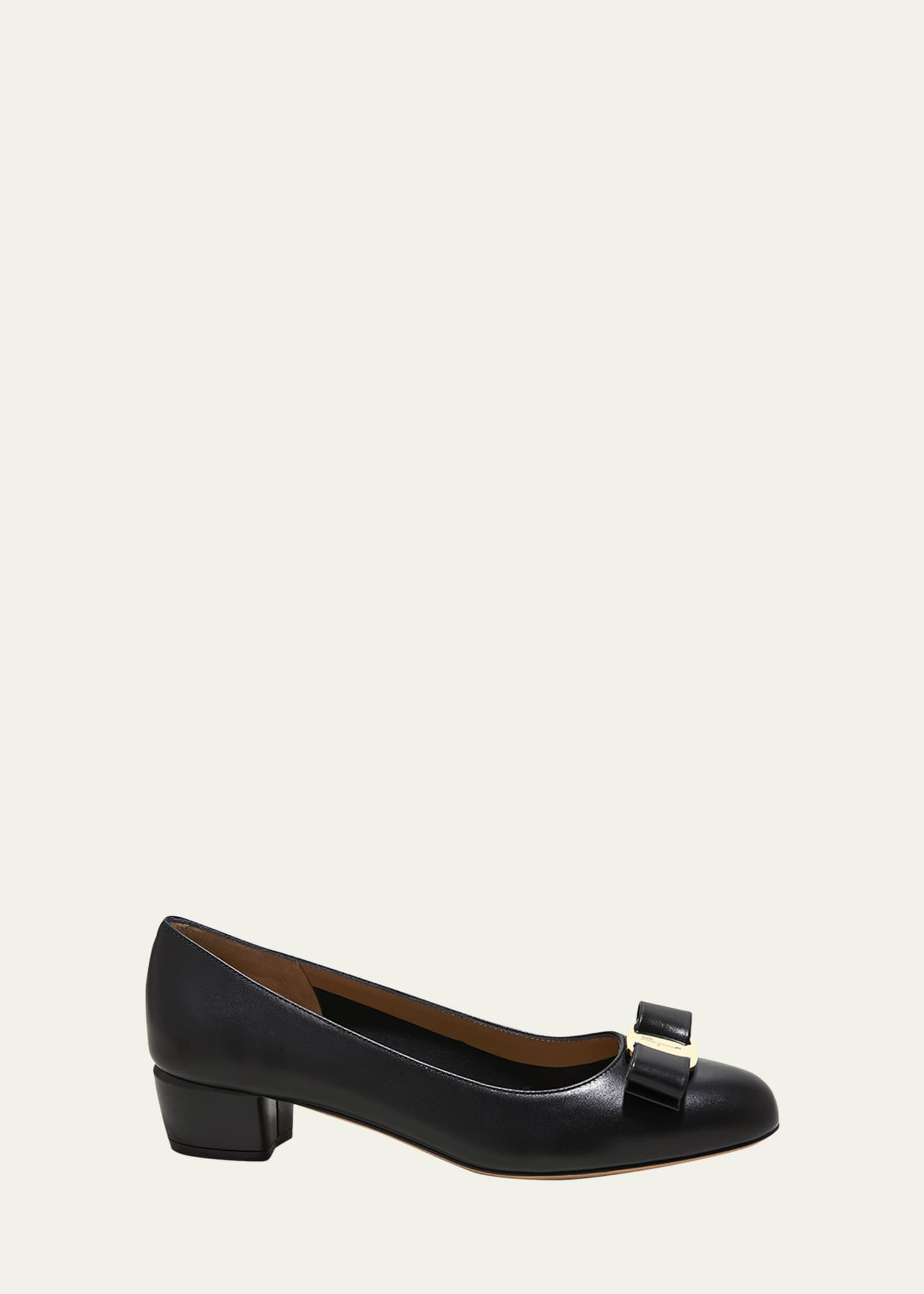 Ferragamo Vara Icon Leather Bow Pumps Bergdorf Goodman