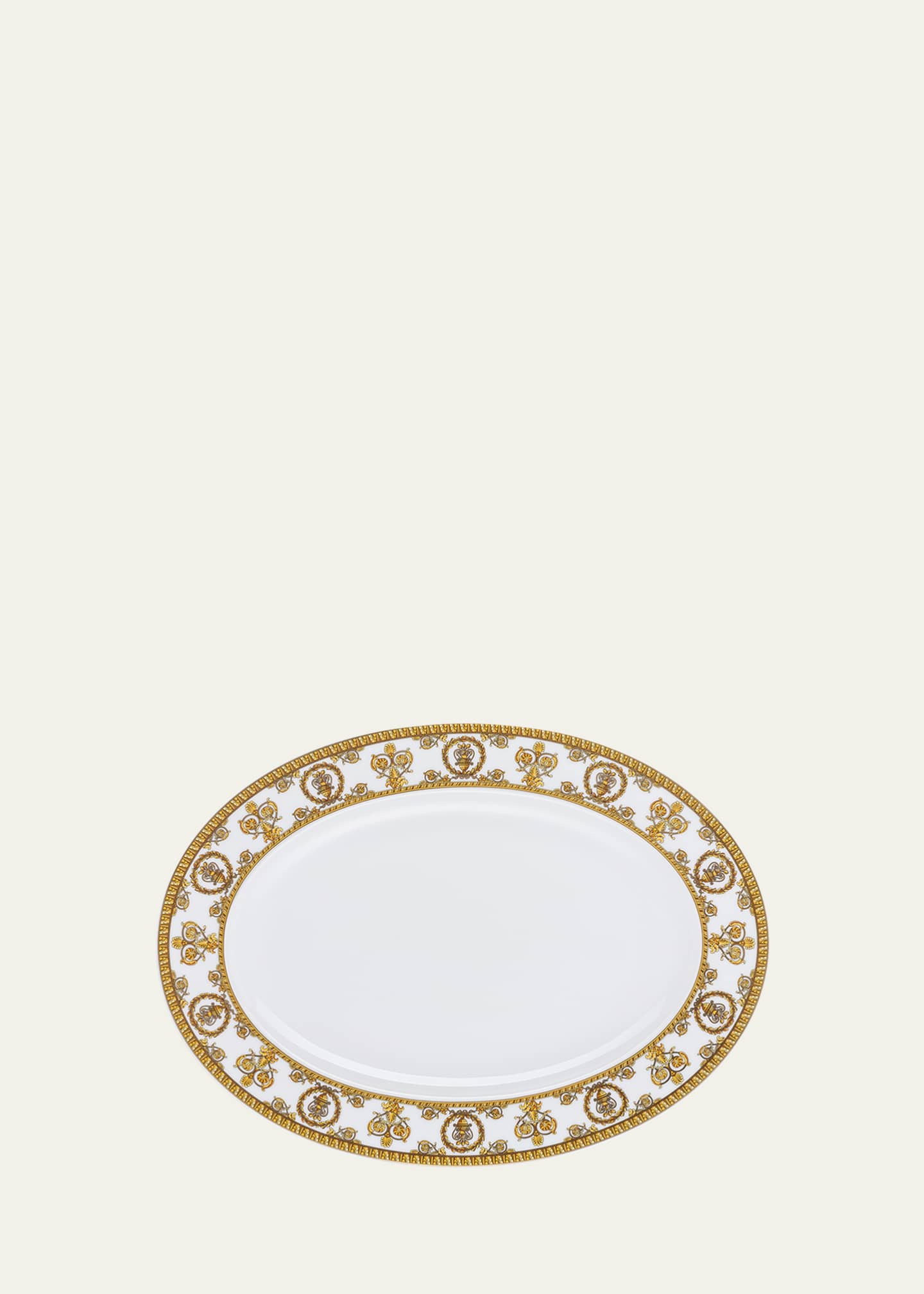 Versace I Love Baroque Bianco Platter