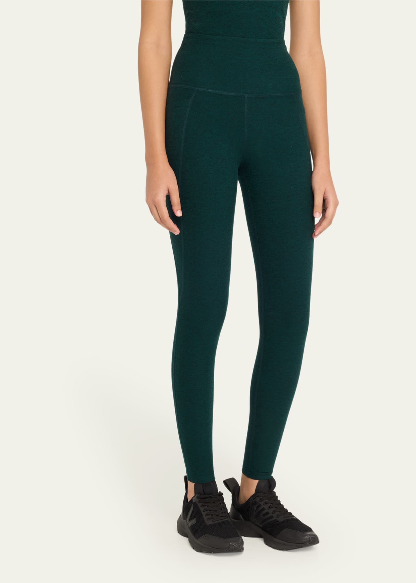 Beyond Yoga Out Of Pocket Space Dye High-Waist Mid Leggings Image 4 of 5