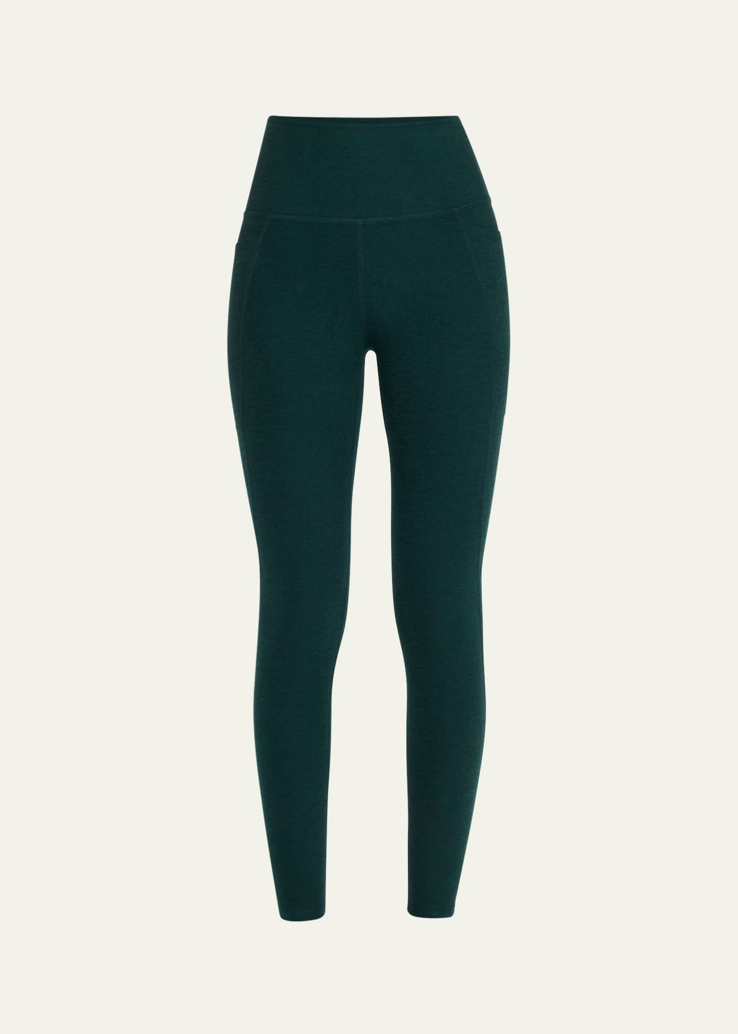 Beyond Yoga Out Of Pocket Space Dye High-Waist Mid Leggings Image 1 of 5