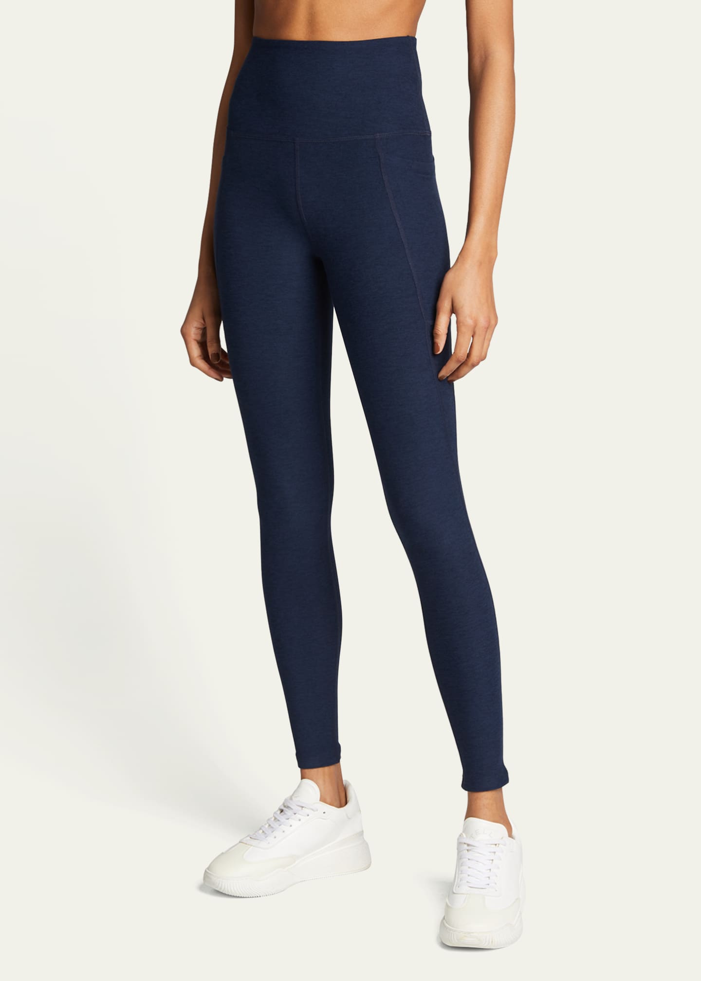 Beyond Yoga Out Of Pocket Space Dye High-Waist Mid Leggings Image 4 of 5
