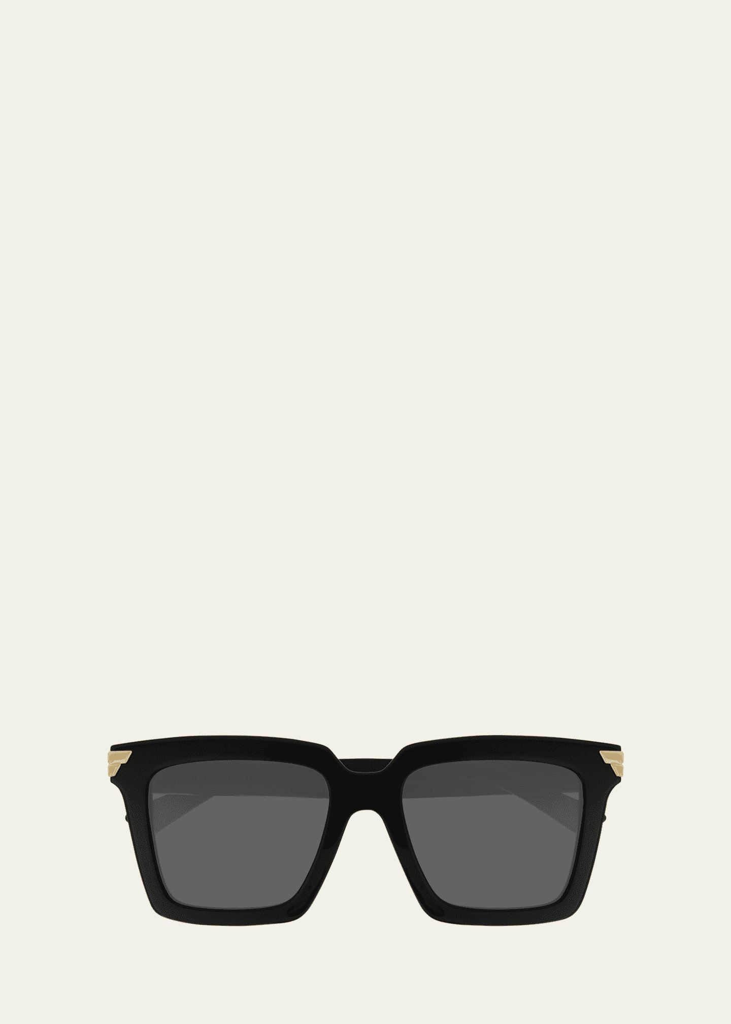 Black chunky store square sunglasses