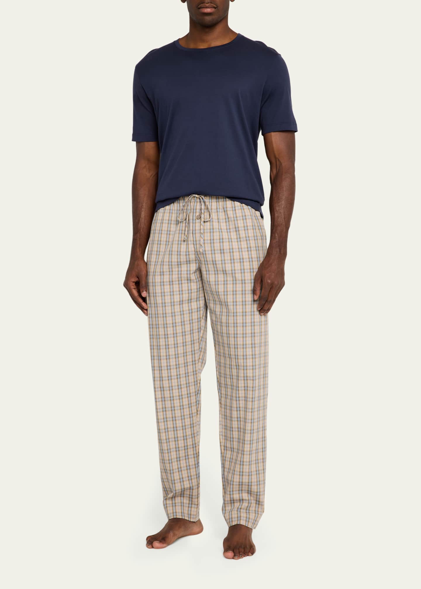 Hanro Men's Night Day Striped Lounge Pants Image 2 of 5