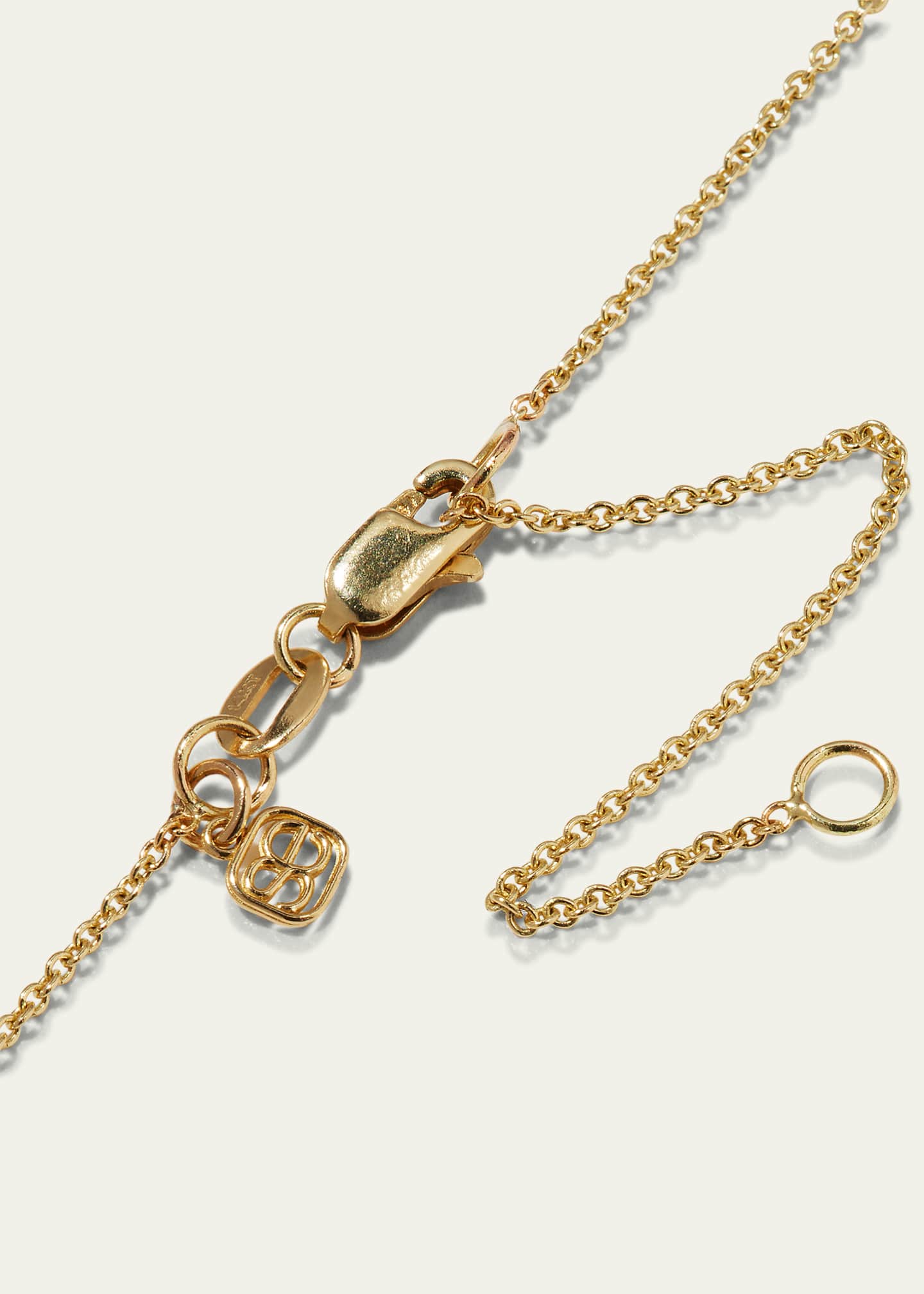 Sydney Evan 14k Diamond Luck & Protection Trio Necklace Image 4 of 4