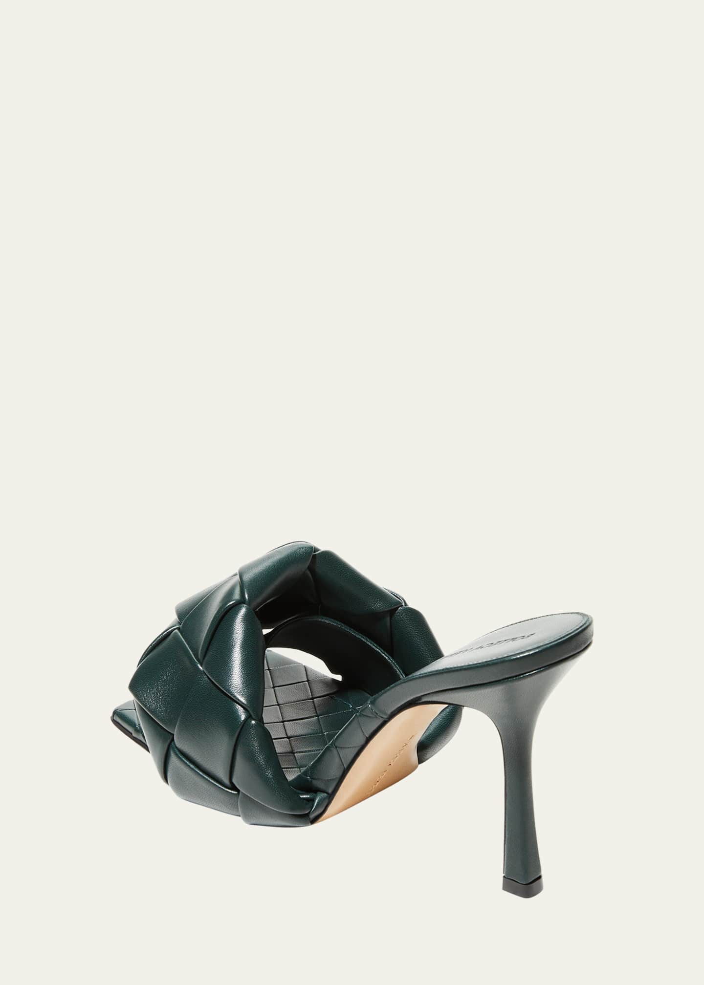 Bottega Veneta Lido Leather Sandals - Bergdorf Goodman