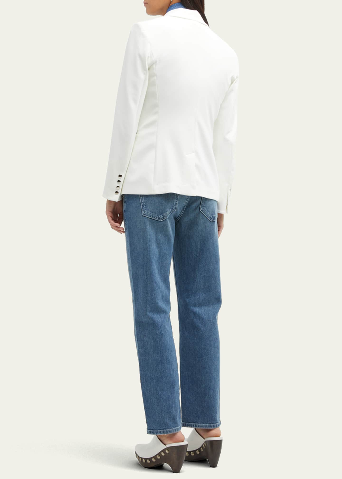 Veronica Beard Slate Denim Dickey Image 3 of 5