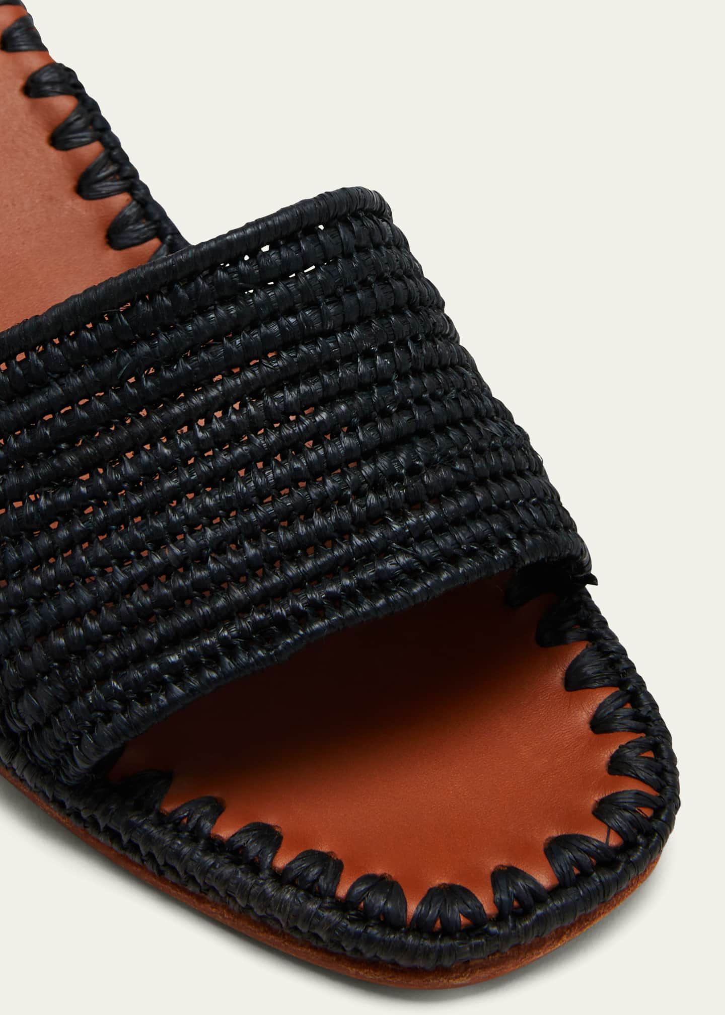 Carrie Forbes Bou Woven Slide Sandals Image 3 of 3