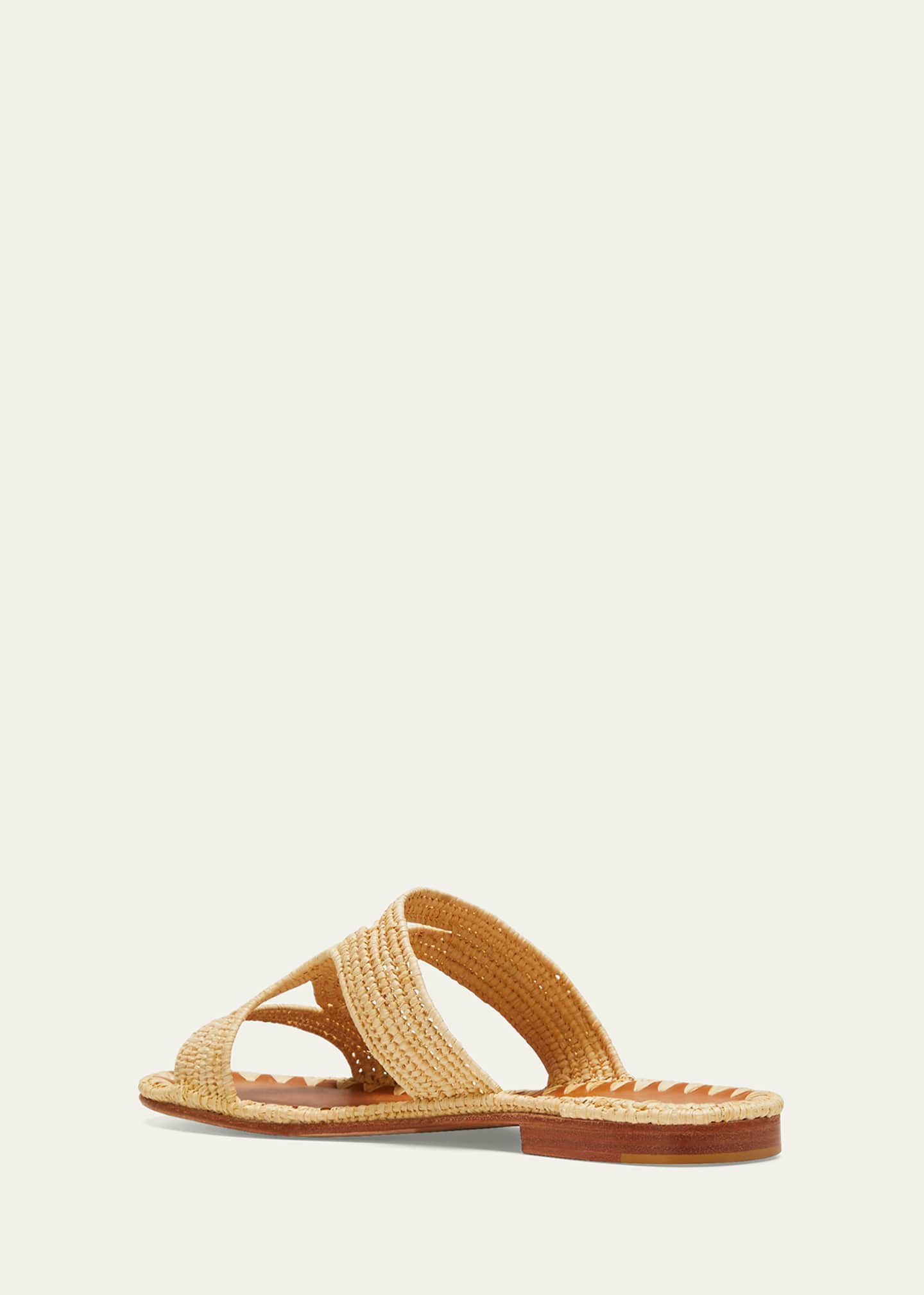Carrie Forbes Moha Woven Flat Sandals - Bergdorf Goodman