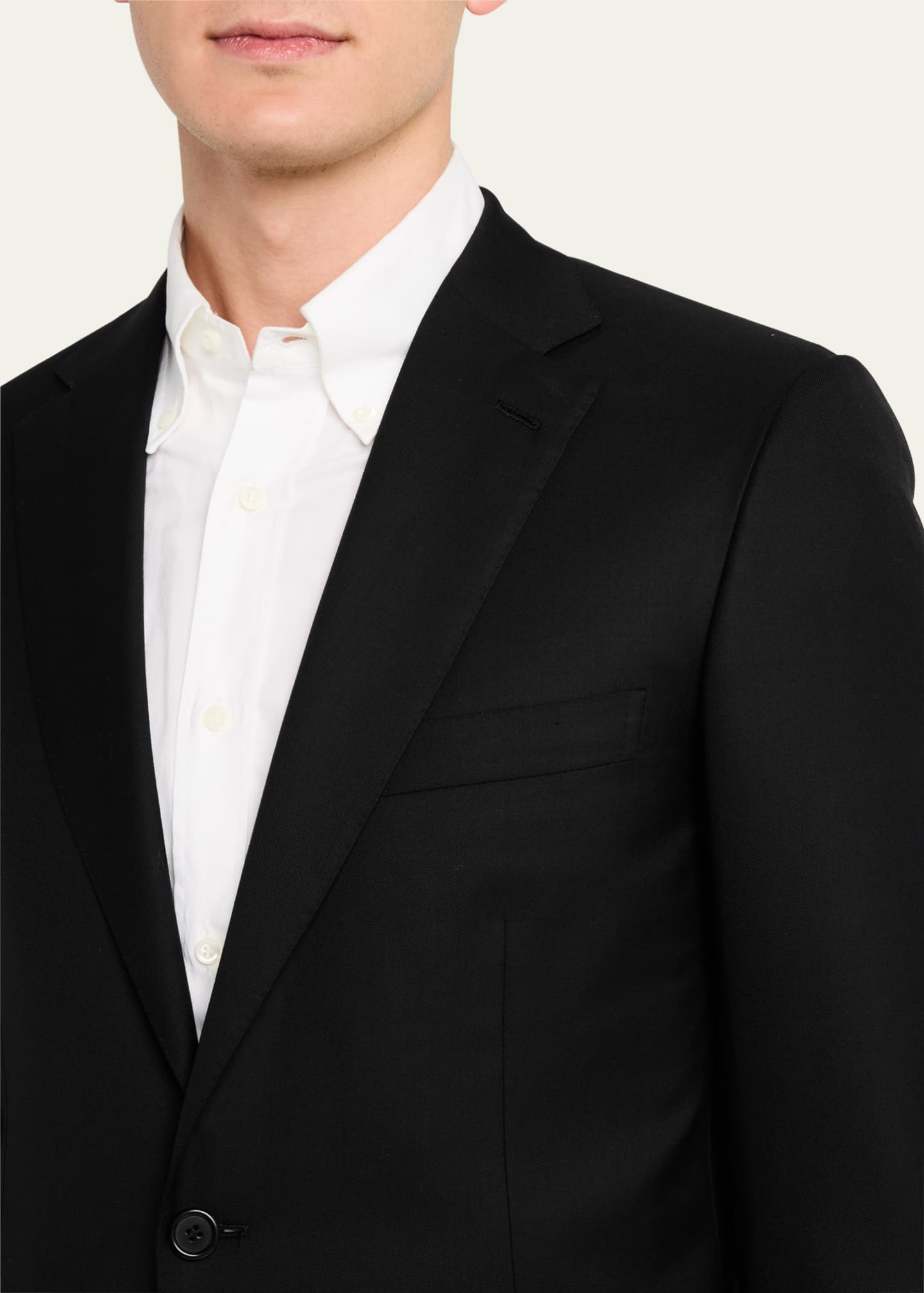 Brioni Men's Brunico Essential Virgin Wool Two-Piece Suit Image 6 of 8