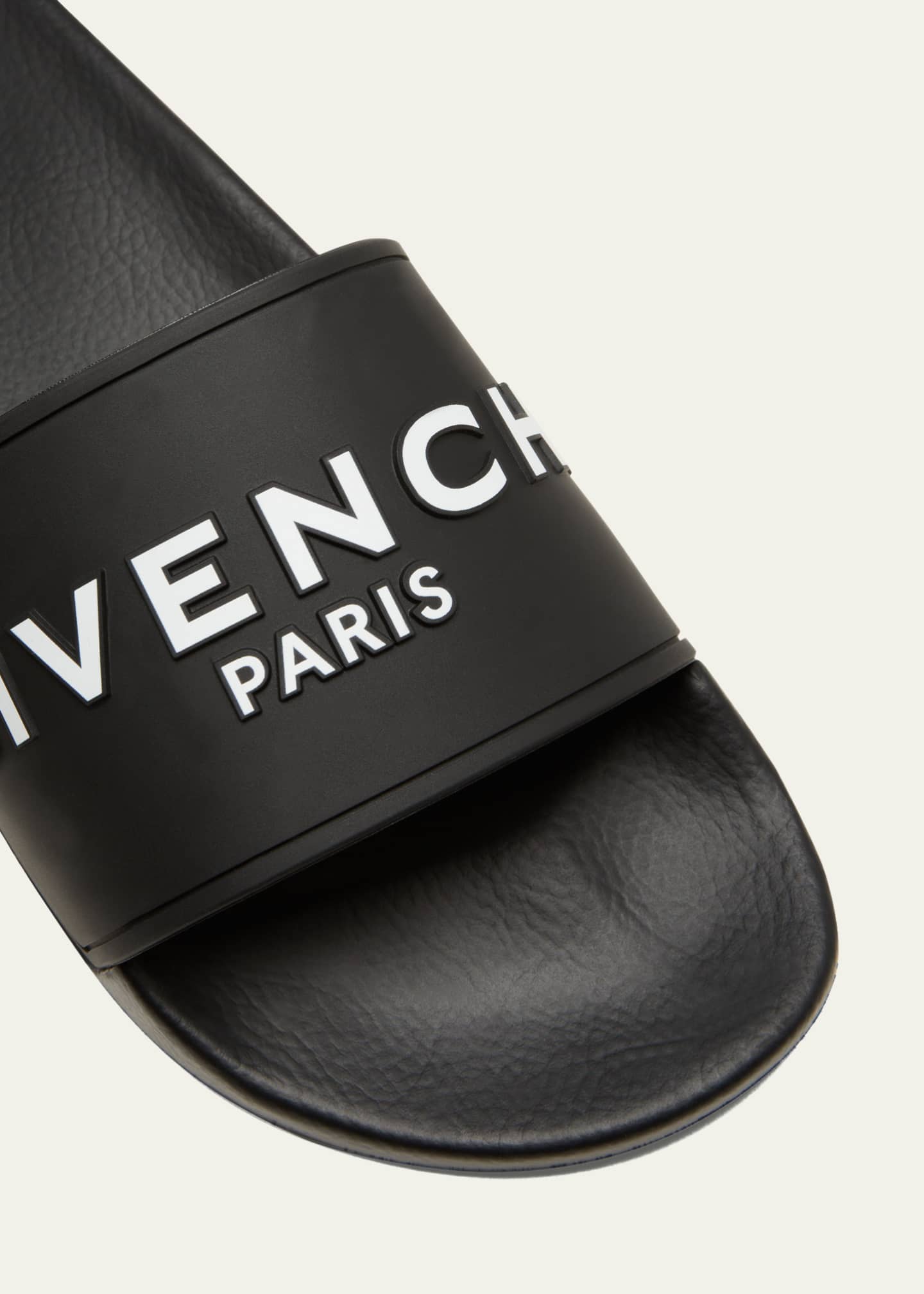 Givenchy Men's Logo Pool Slide Sandals - Bergdorf Goodman