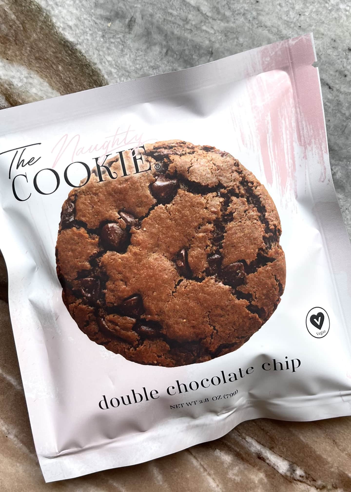 The Naughty Cookie Vegan Double Chocolate Chip Cookies Image 2 of 4