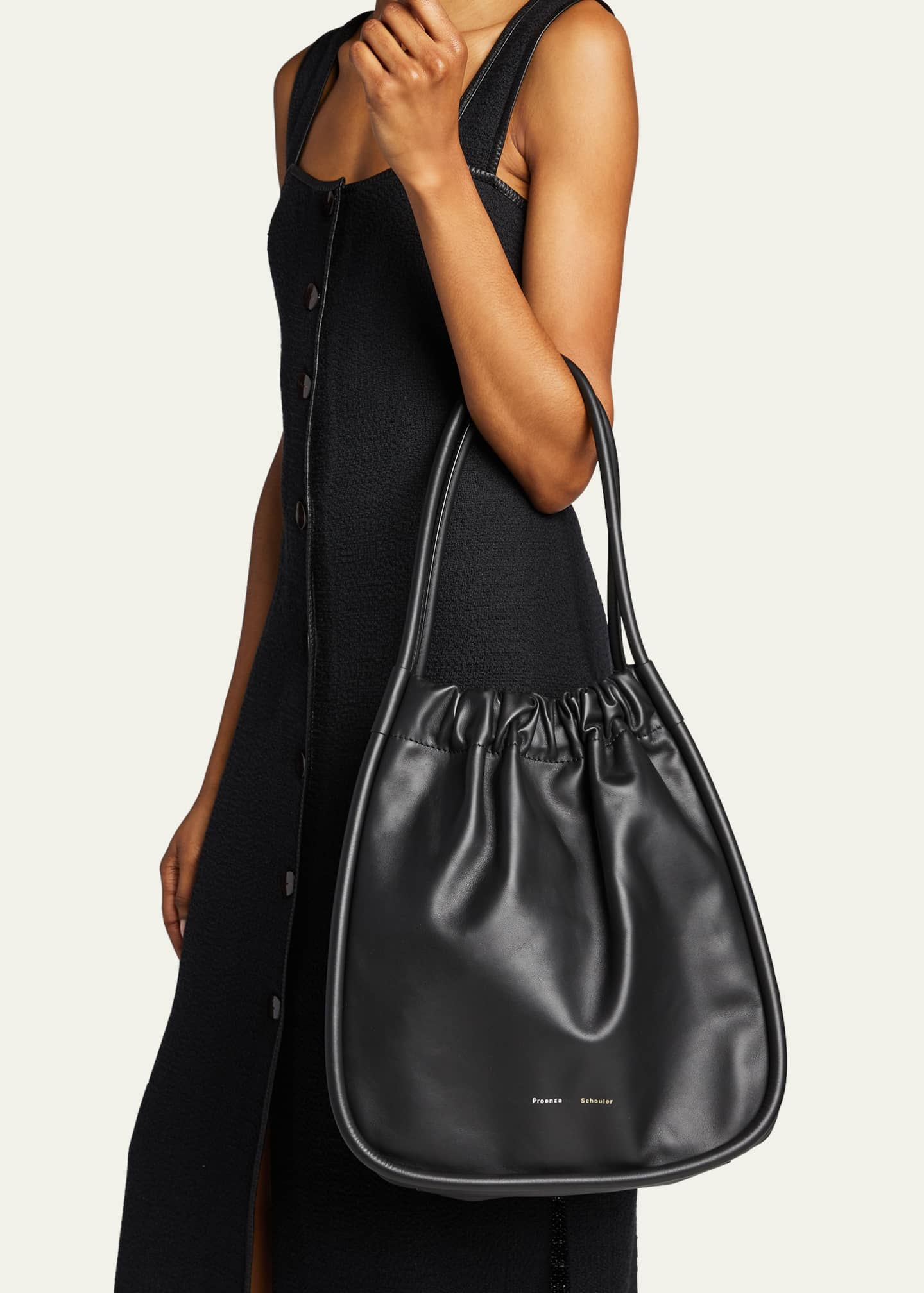 XL black shopper bag