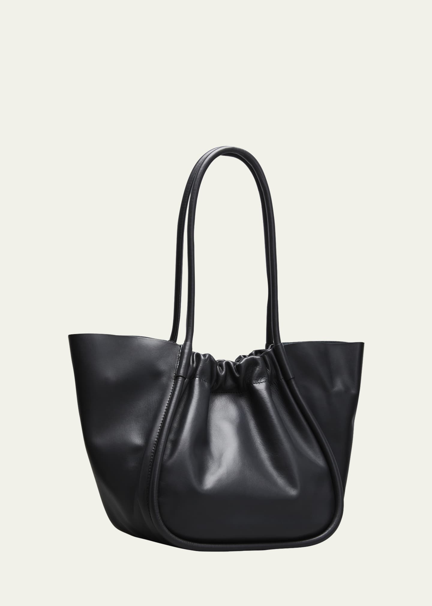 Proenza Schouler Large Ruched Smooth Leather Tote Bag - Bergdorf Goodman
