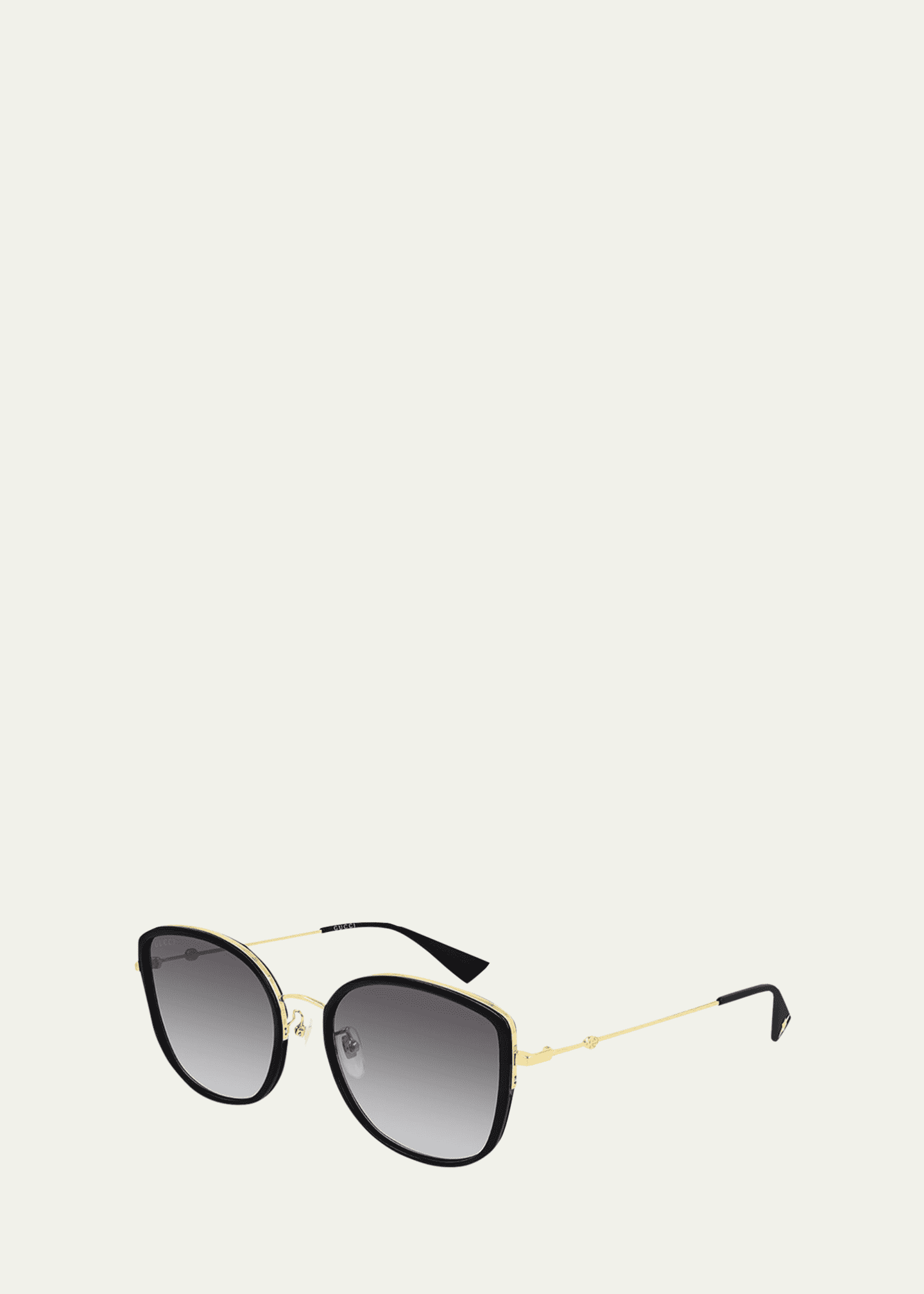 Gucci Square Metal Sunglasses - Bergdorf Goodman