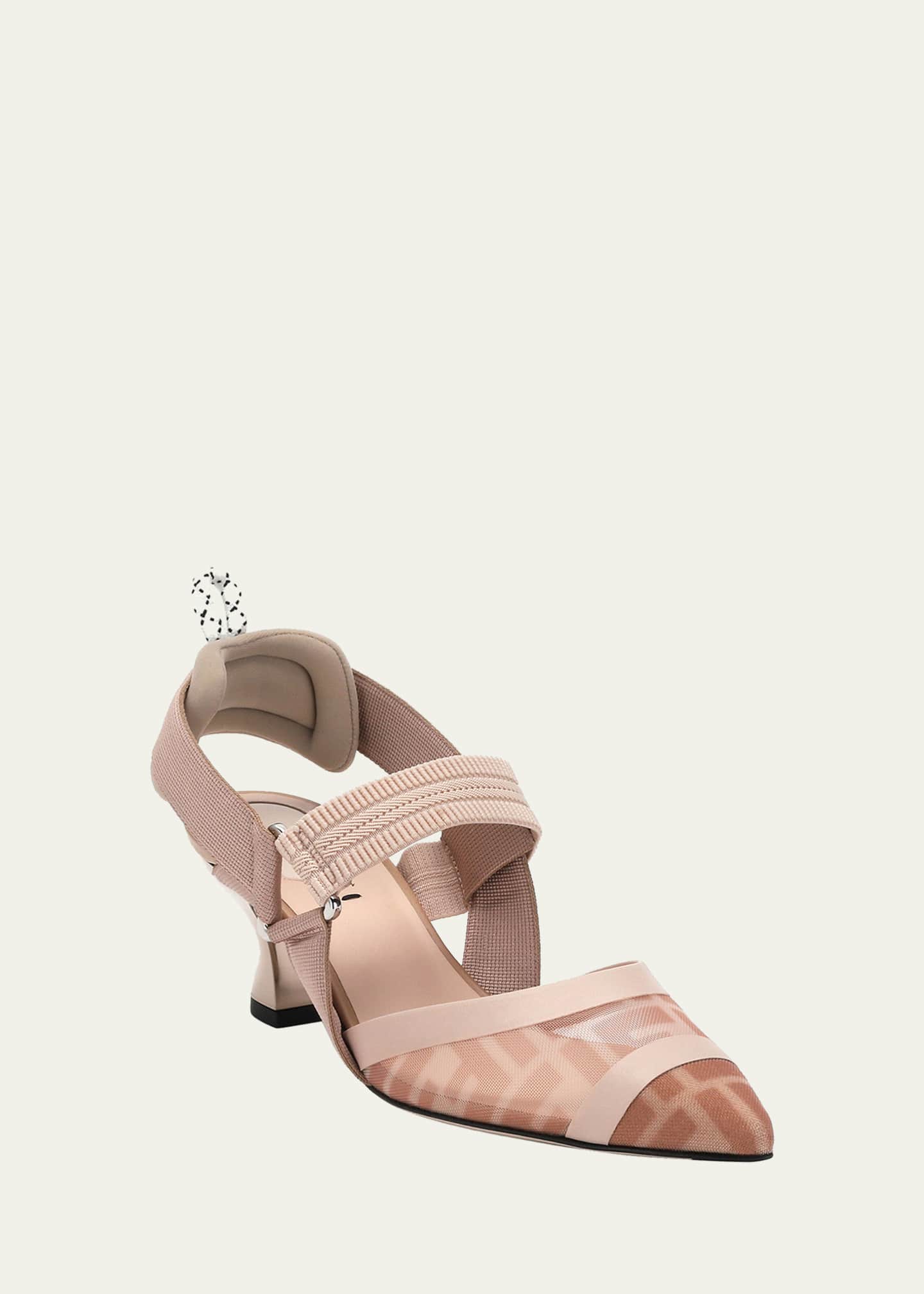 Fendi colibri on sale mesh ff espadrilles