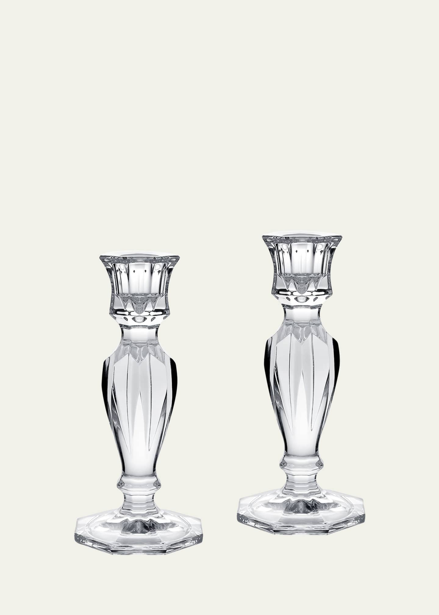 William Yeoward Crystal Mimi Candlestick Holders, Set of 2