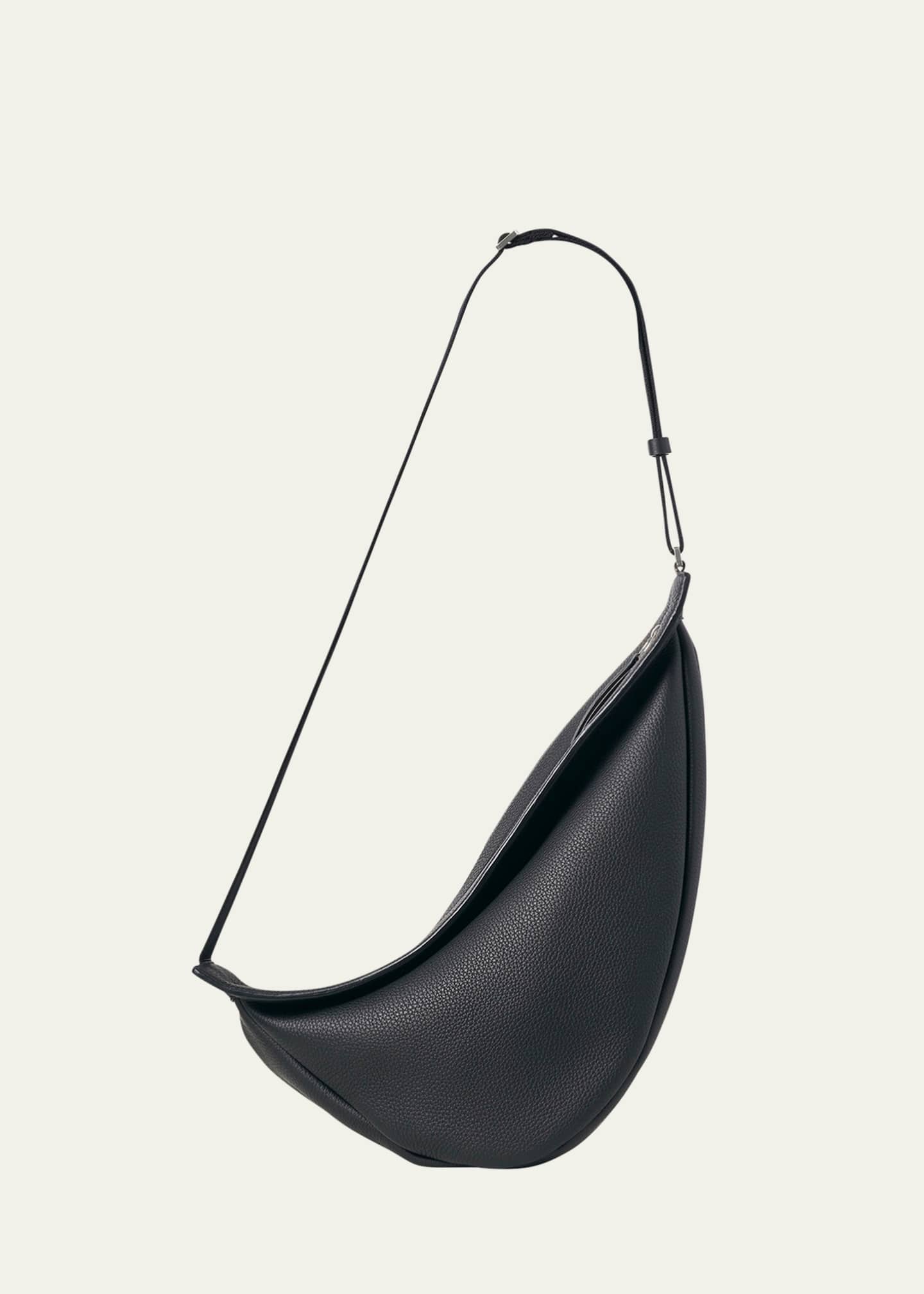 THE ROW Slouchy Banana Large Crossbody in Lux Grained Calfskin ...