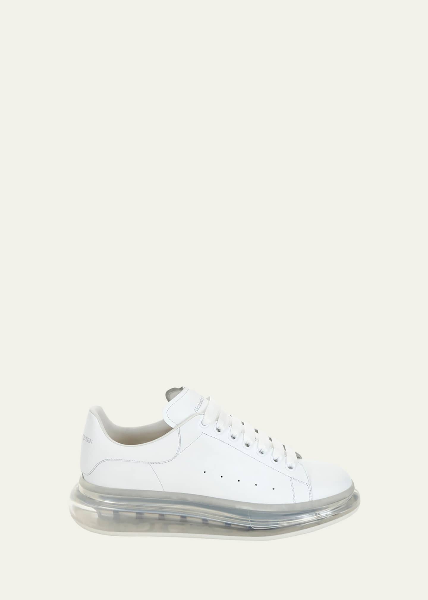 Alexander McQueen Men s Oversized Transparent Sole Sneakers