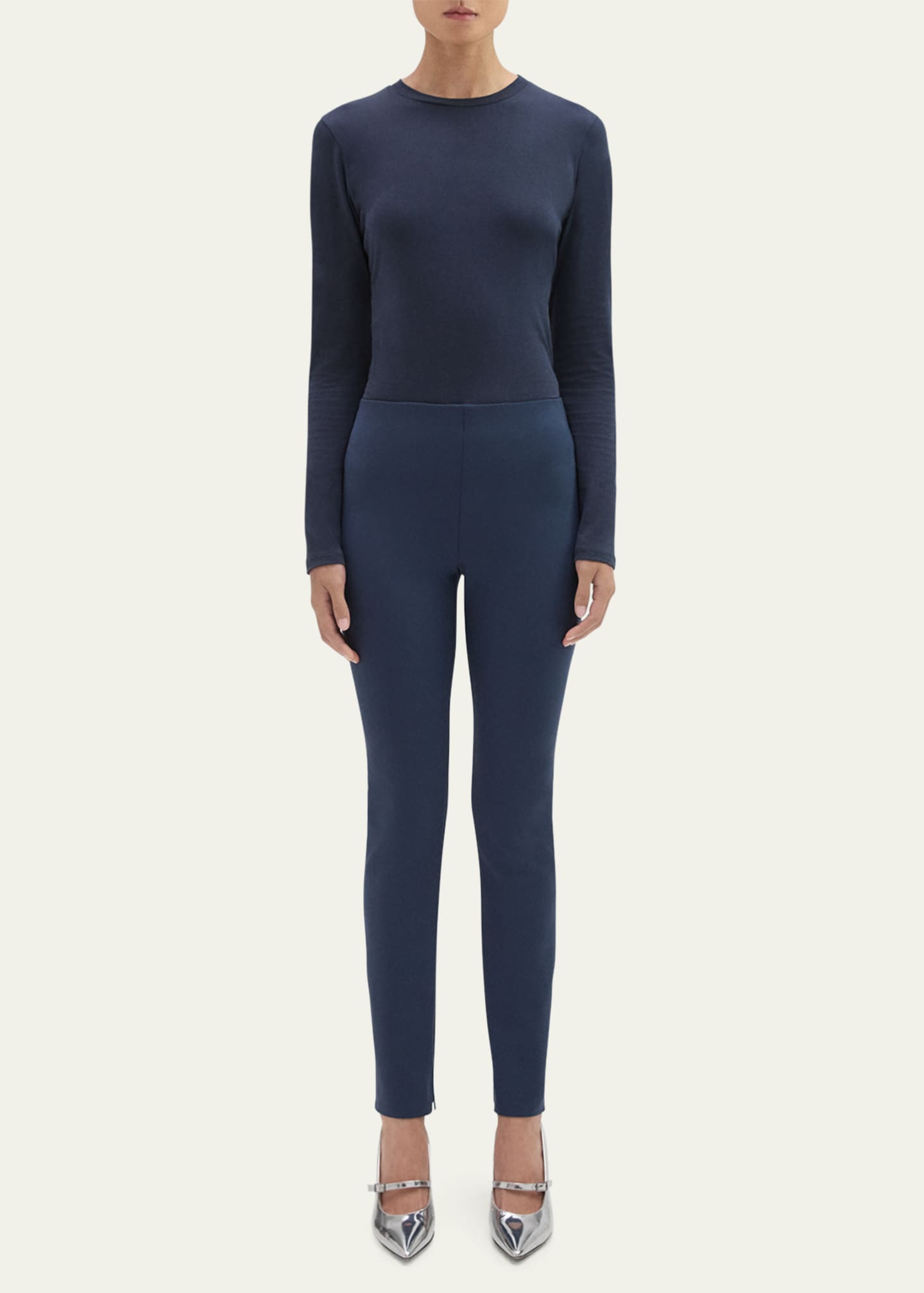 Theory Skinny Ankle Leggings Image 2 of 5