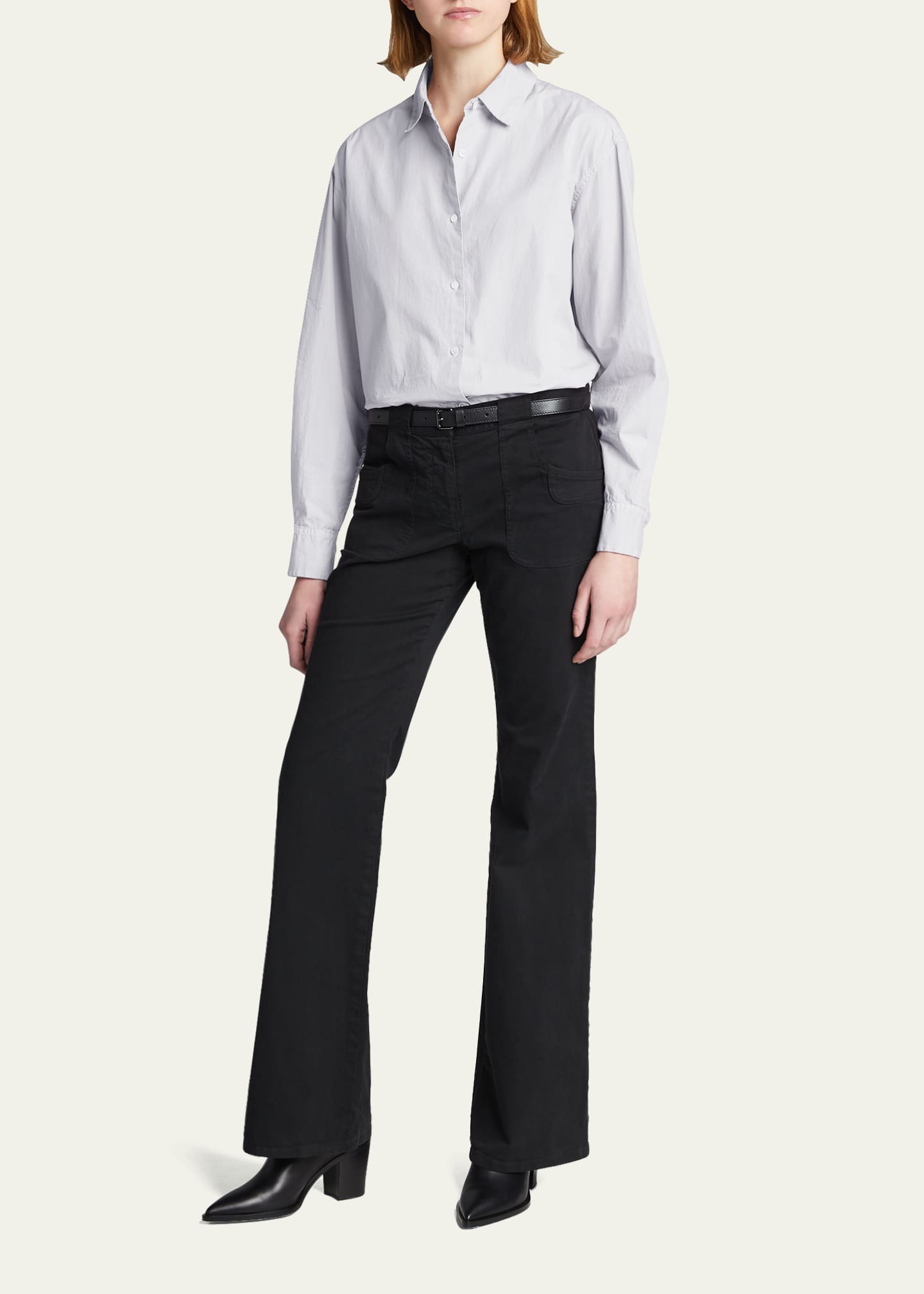 Nili Lotan Yorke Poplin Shirt Image 2 of 5