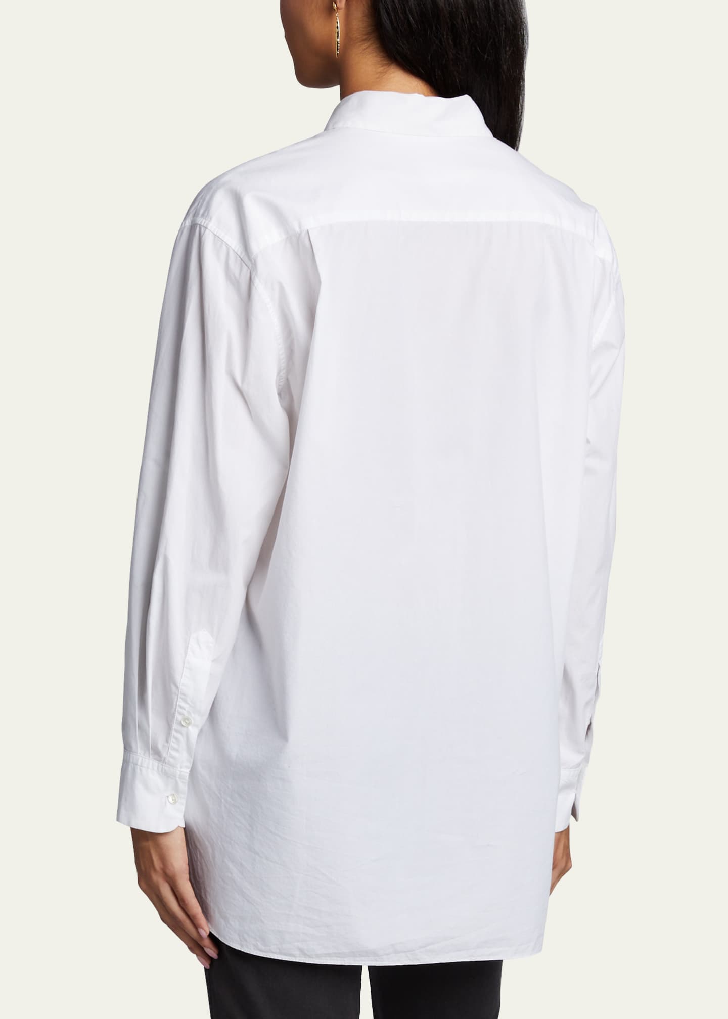 Nili Lotan Yorke Poplin Shirt Image 3 of 5