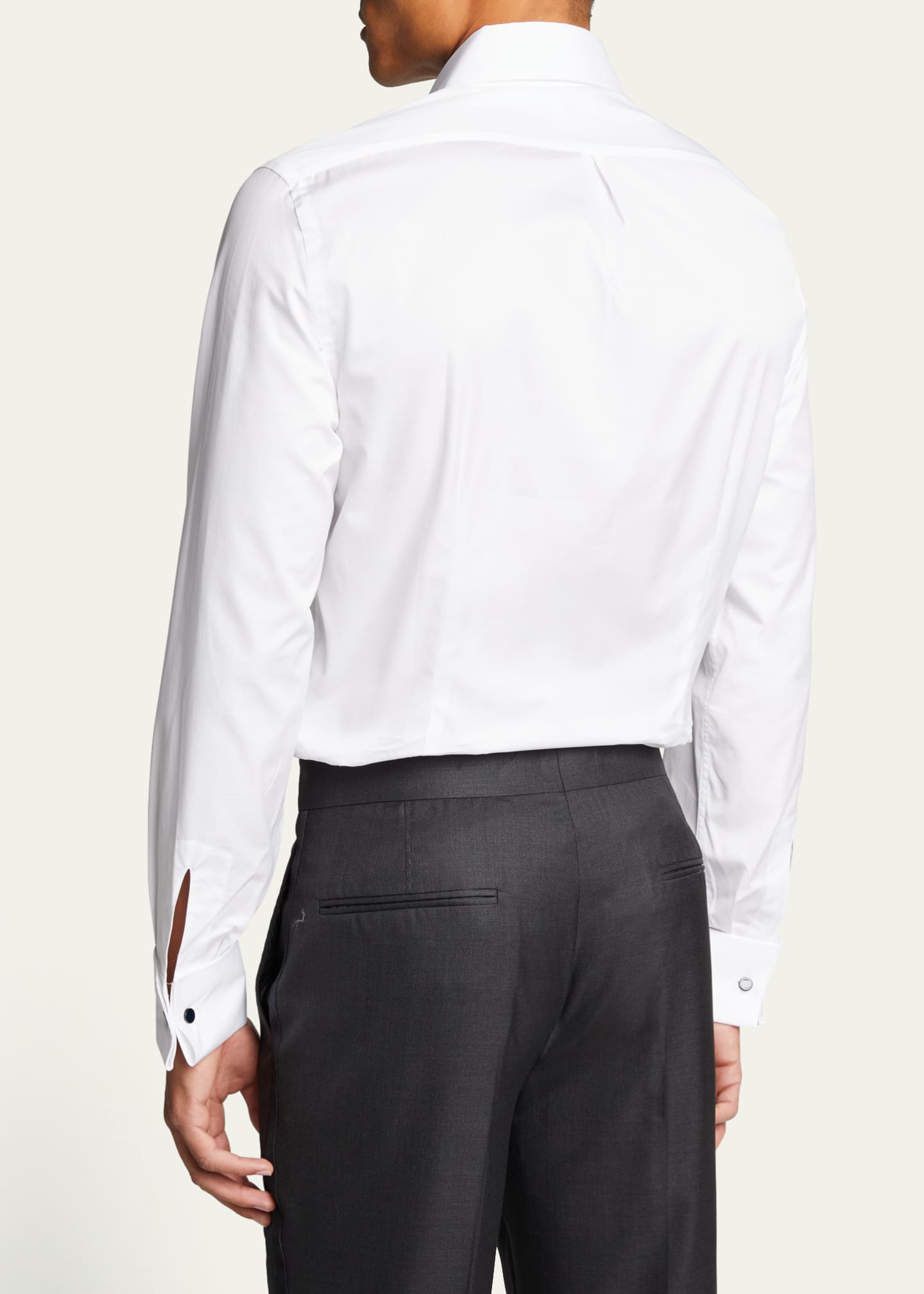 Brunello Cucinelli Men's FrenchCuff Tuxedo Dress Shirt Bergdorf Goodman