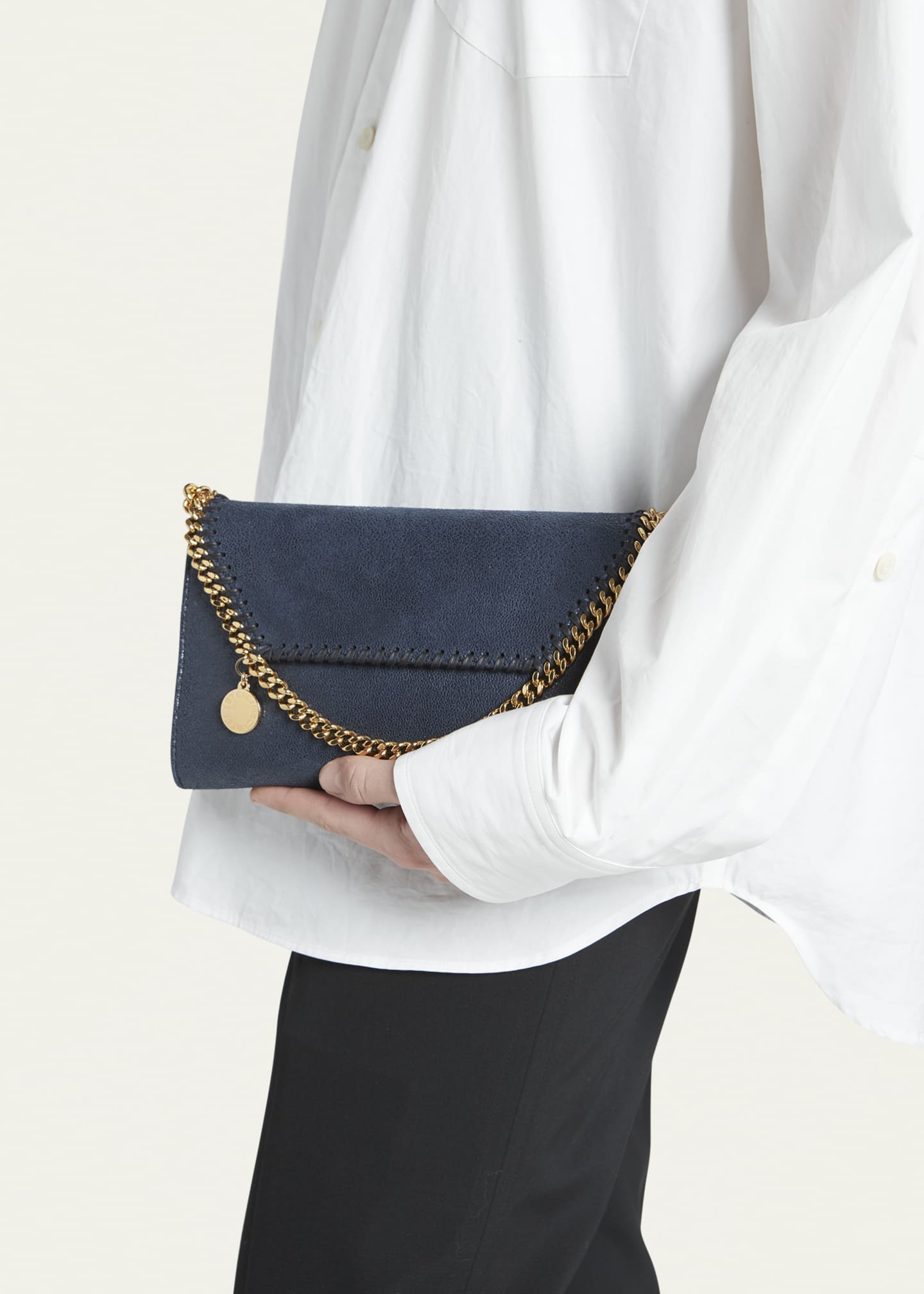 Stella McCartney Falabella Mini Shaggy Deer Crossbody Bag Bergdorf