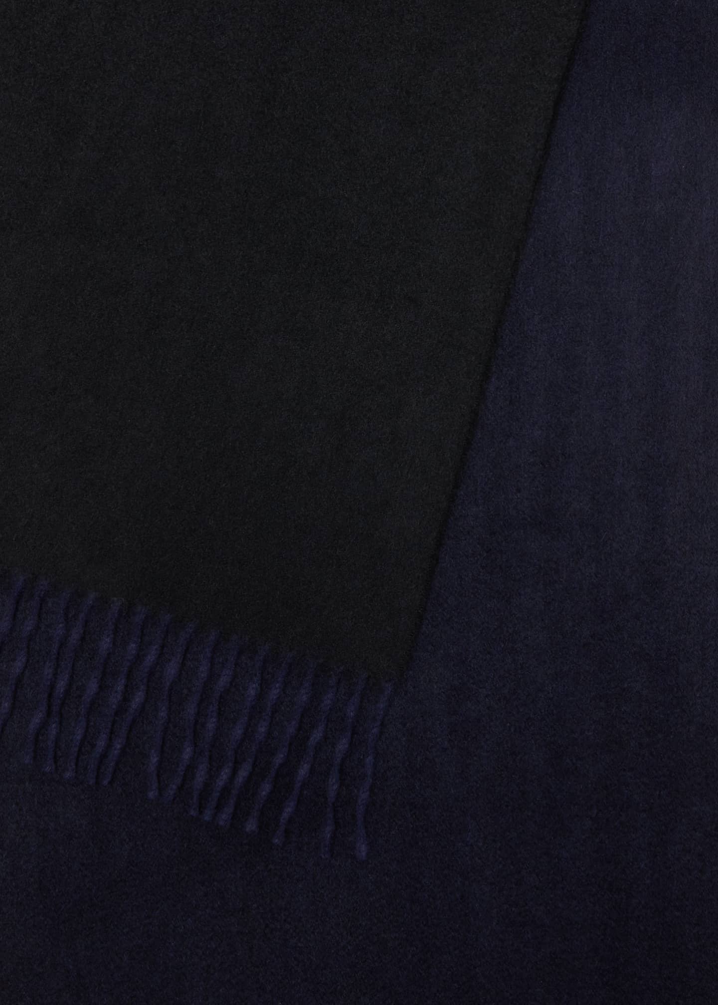 Begg x Co Men's Cashmere Arran Reversible Scarf Image 4 of 4