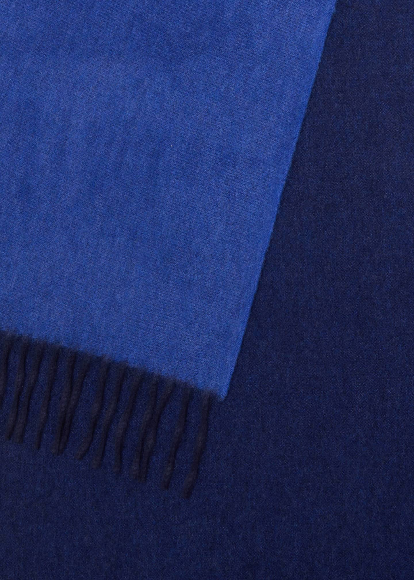 Begg x Co Men's Cashmere Arran Reversible Scarf Image 4 of 4