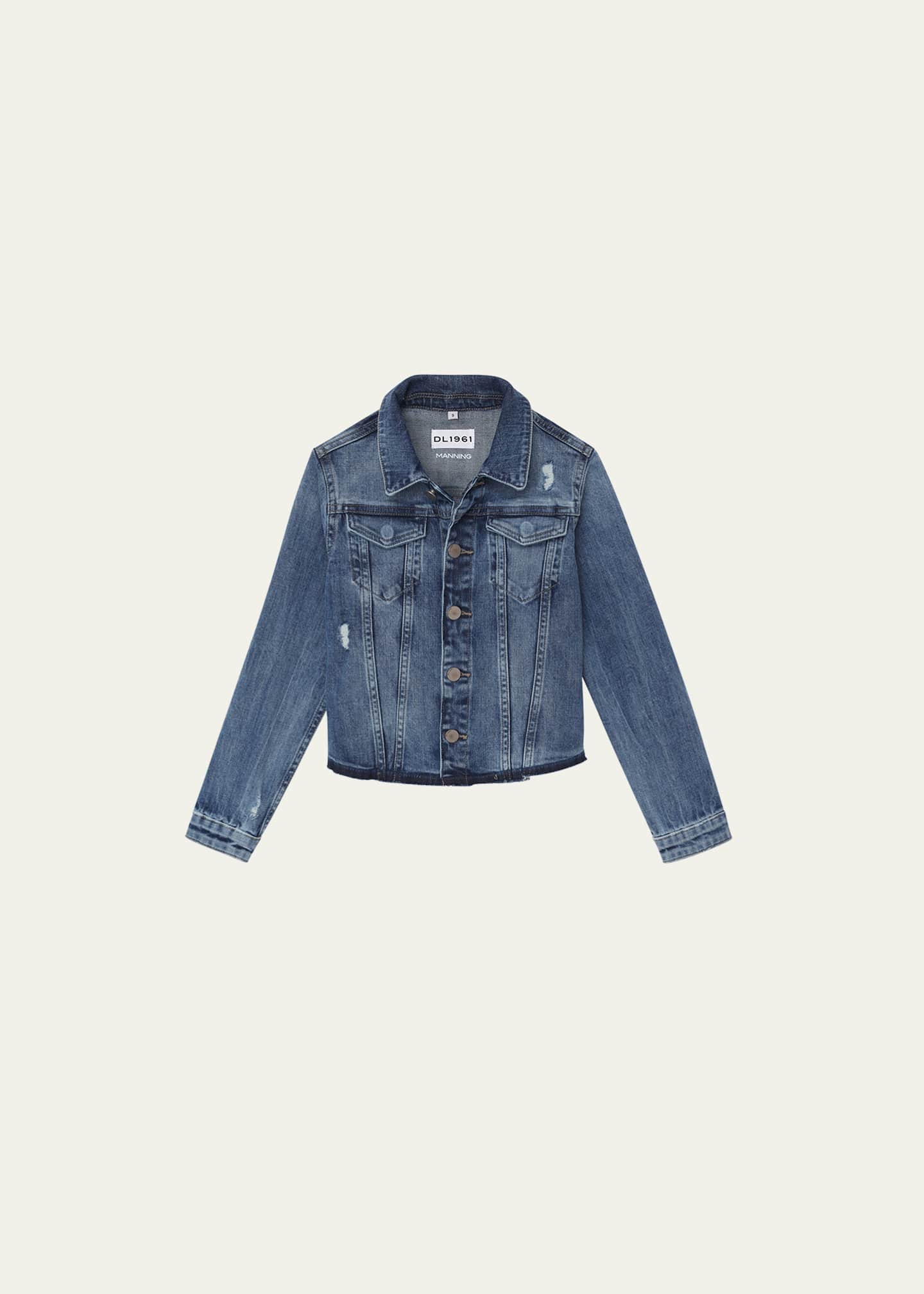 DL1961 Girl s Manning Denim Jacket Size 4 6X Bergdorf Goodman