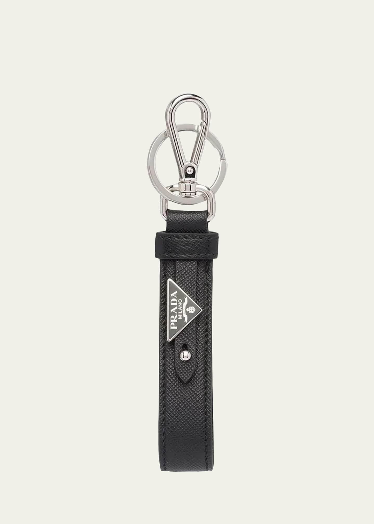 Prada Men s Saffiano Key Chain