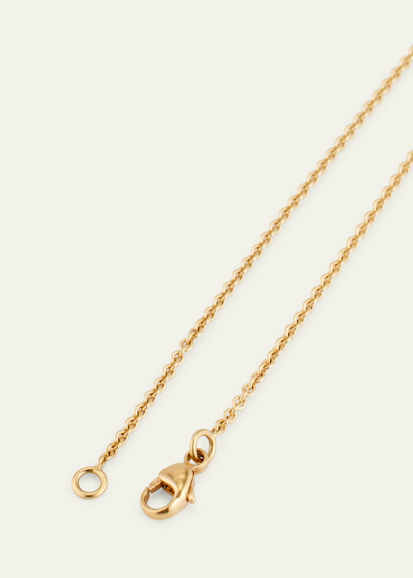 Alex Sepkus Floral 18K Gold, Sapphire and Diamond Pendant Image 4 of 4