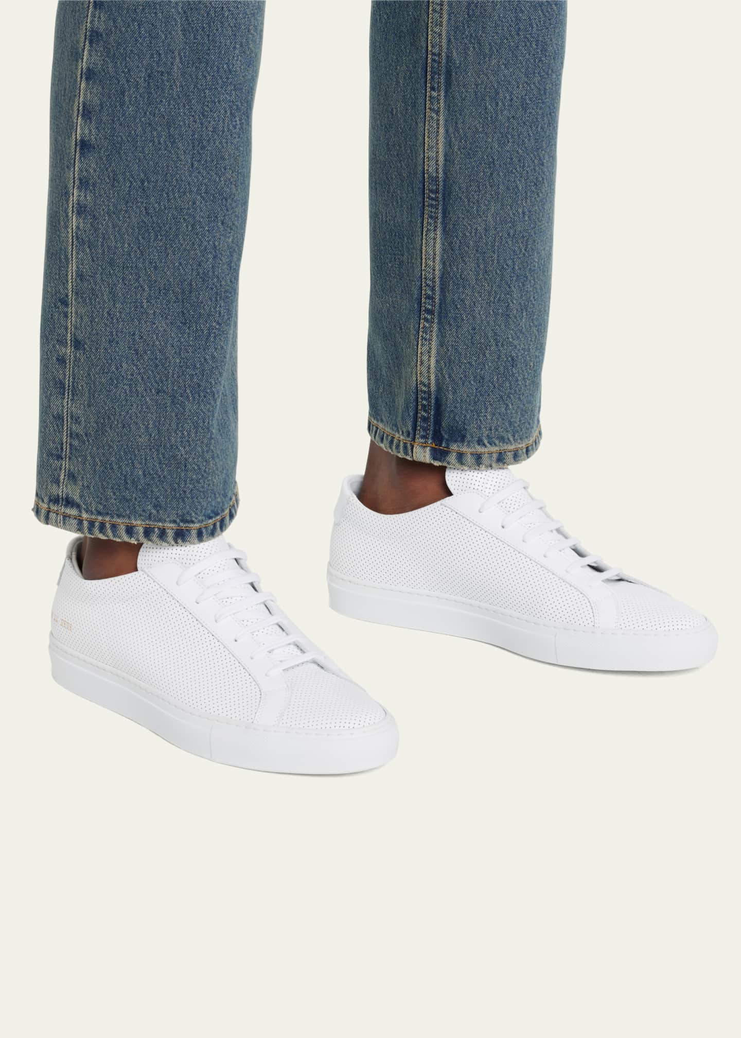 Common Projects Men s Original Achilles Perforated Low Top Sneakers