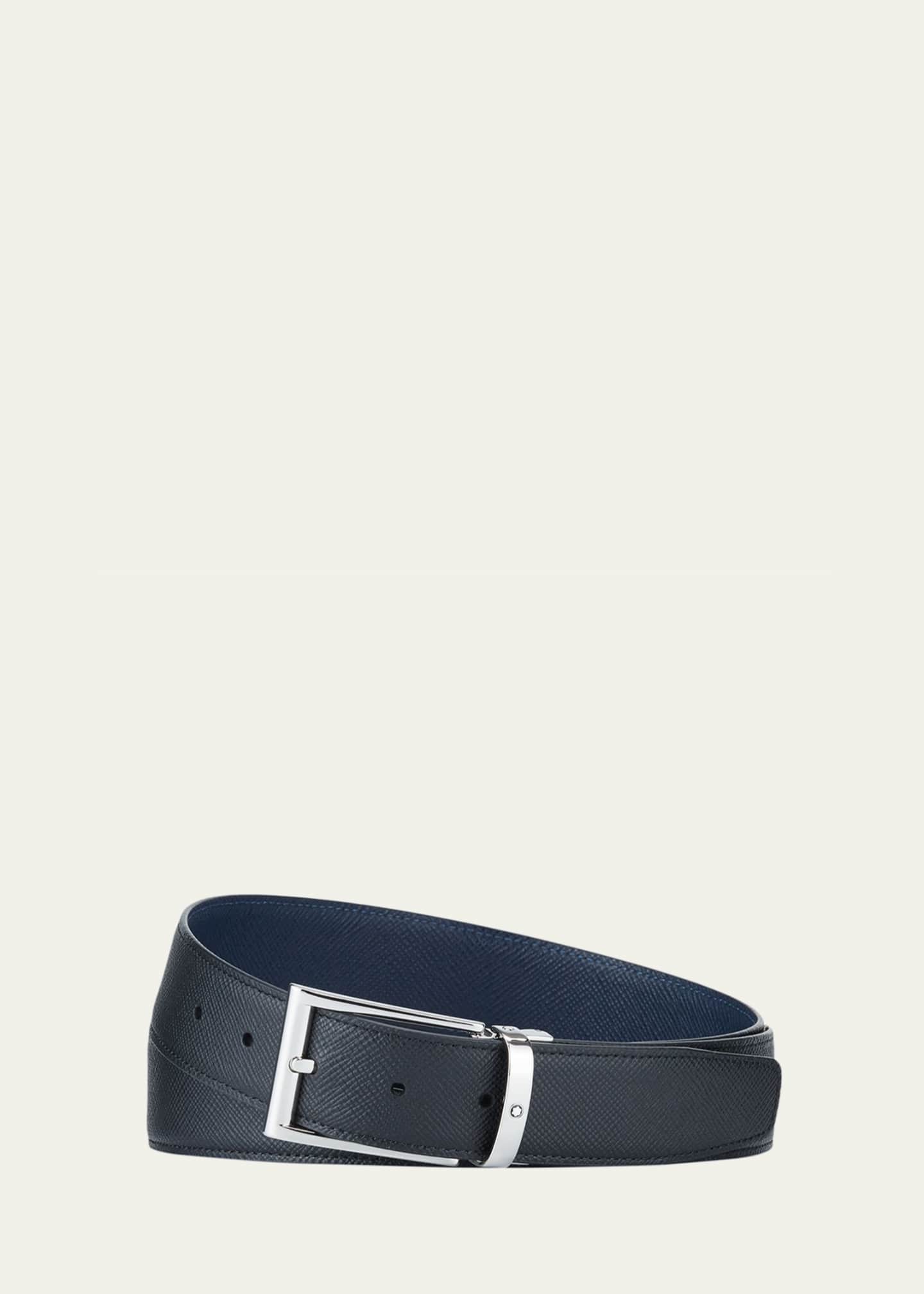 Montblanc Men's Reversible Cut-To-Size Business Belt Image 1 of 2