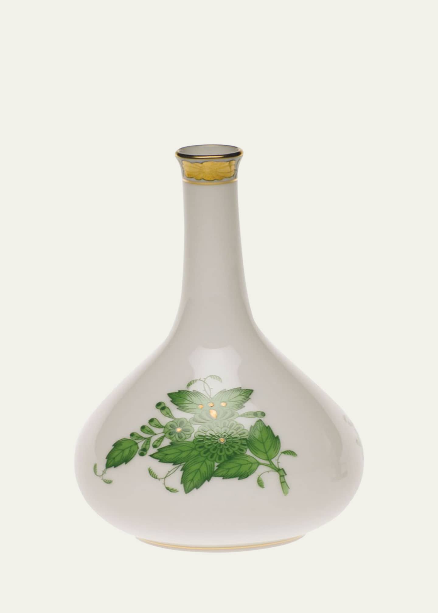 Herend Chinese Green Medium Bud Vase - Bergdorf Goodman