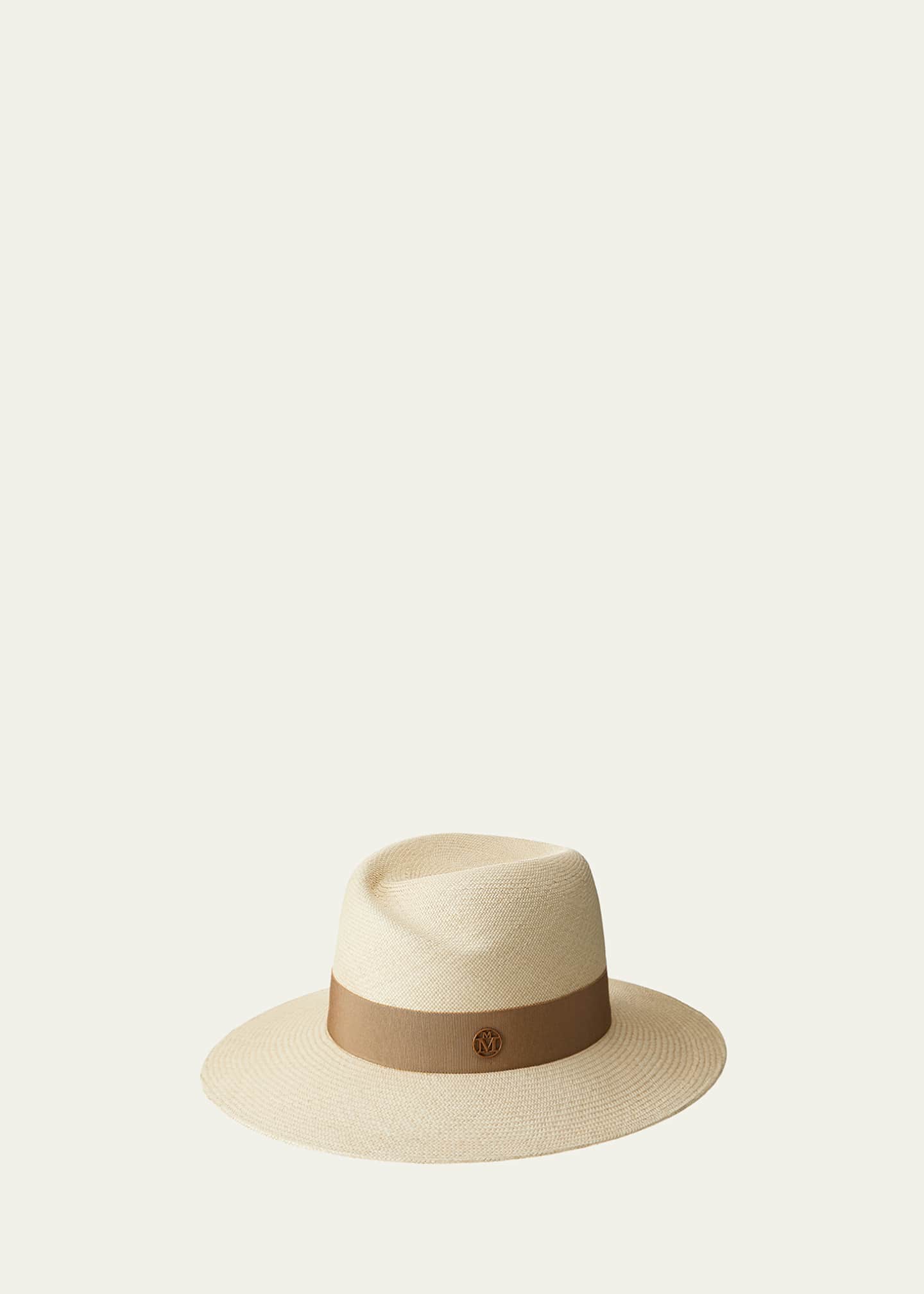 Maison Michel VIRGINIE パナマハット Maison Michel Virginie Cuenca Straw Panama Hat - Bergdorf