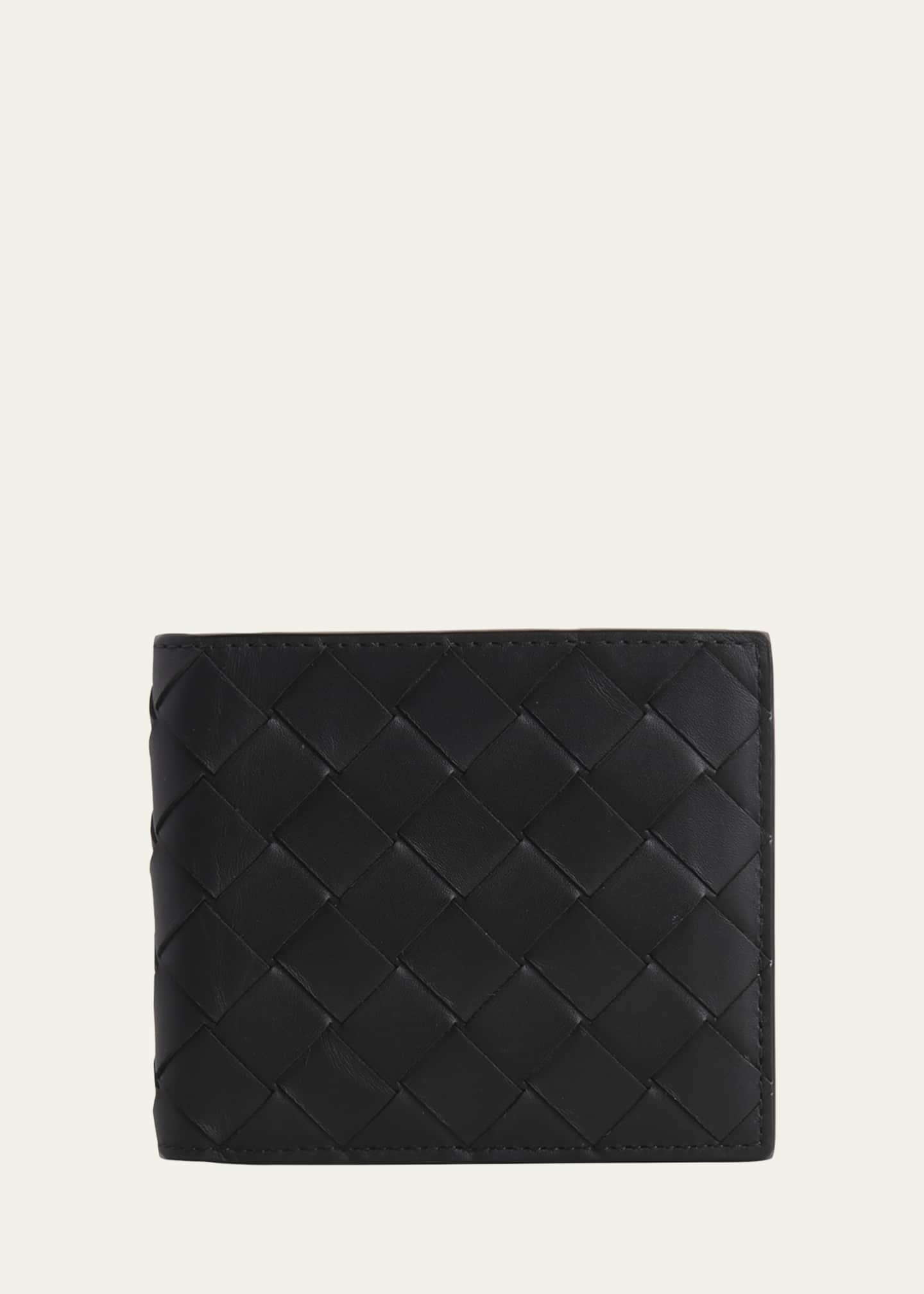 Bottega Veneta Men's Intrecciato Leather Bifold Wallet Image 1 of 4