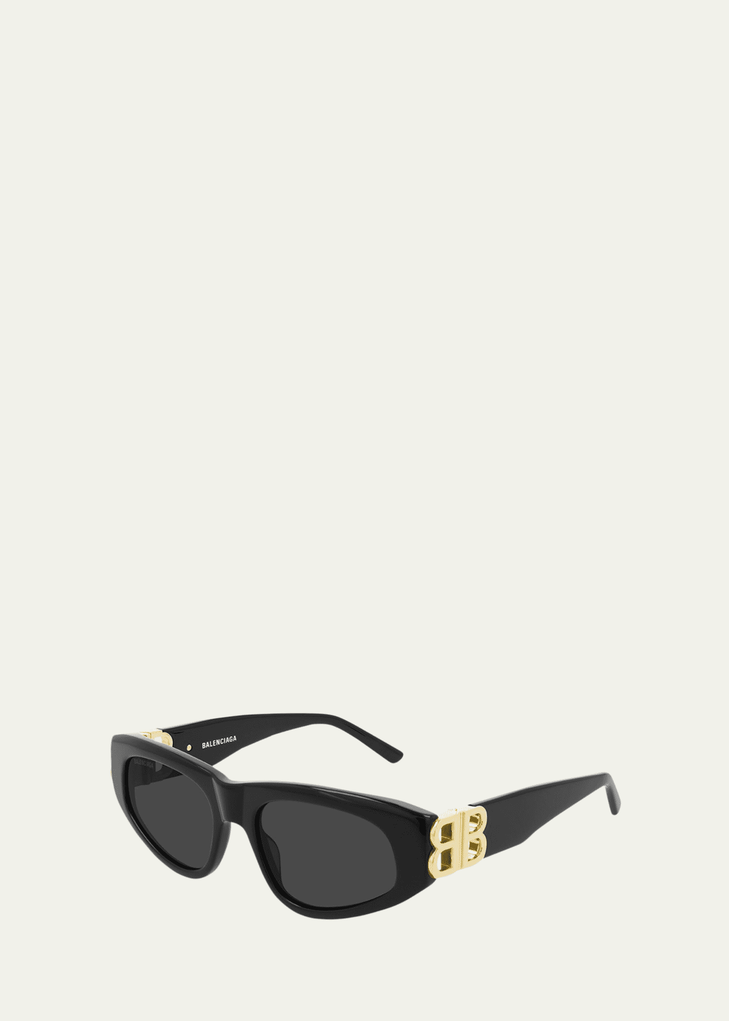 Balenciaga Cat-Eye Acetate Sunglasses w/ Logo Hinges - Bergdorf Goodman